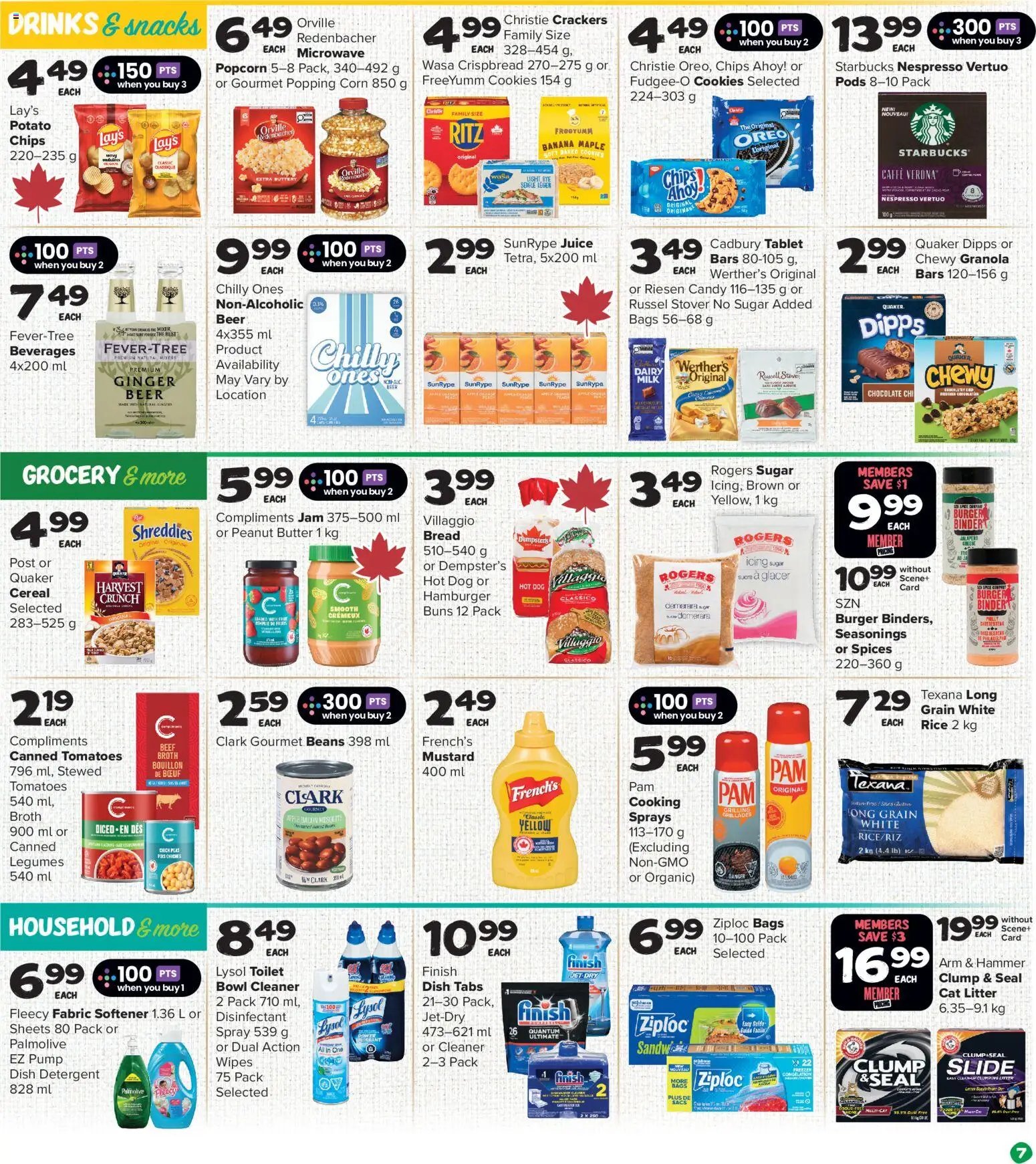 Thrifty Foods weekly flyer / circulaire