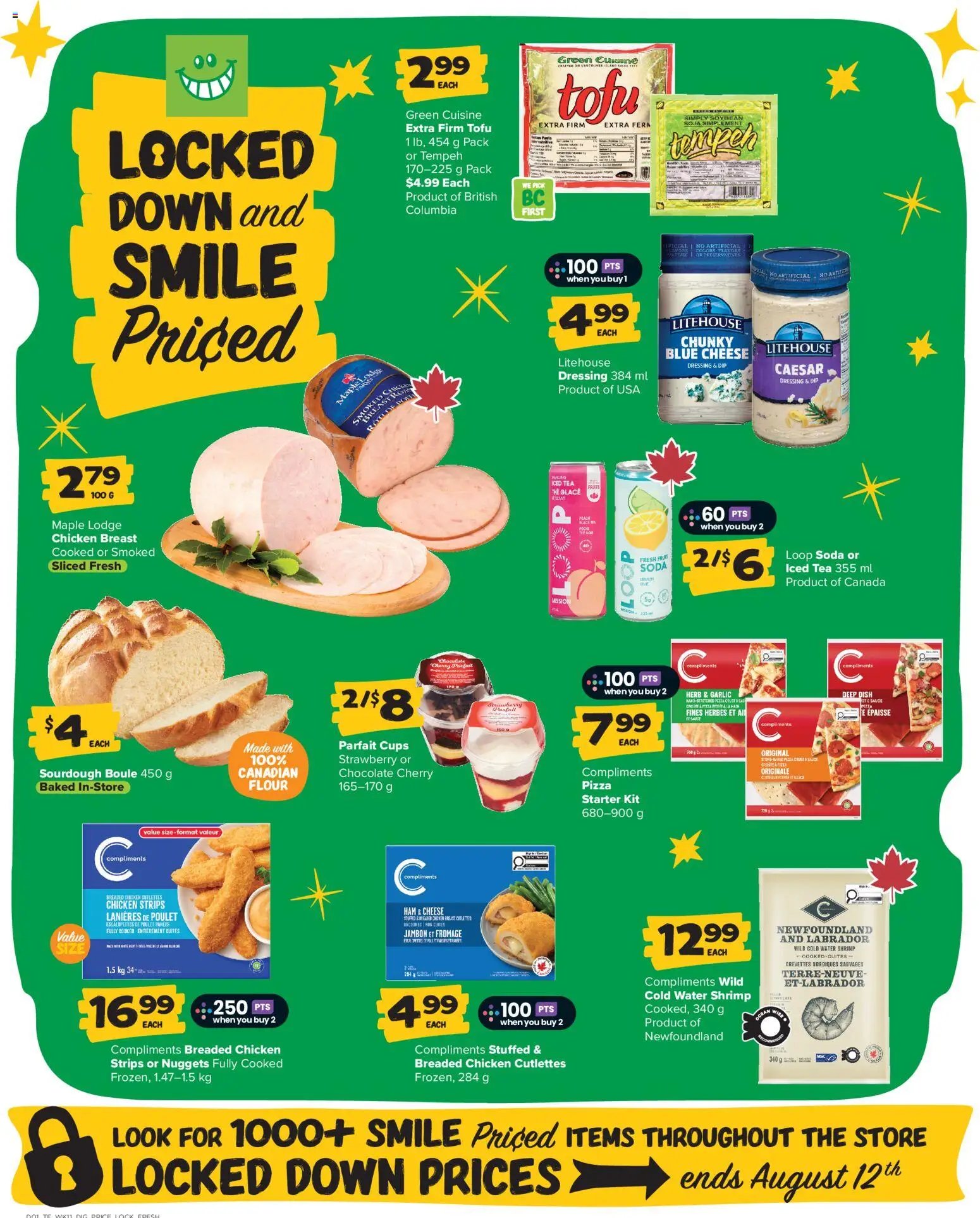 Thrifty Foods weekly flyer / circulaire