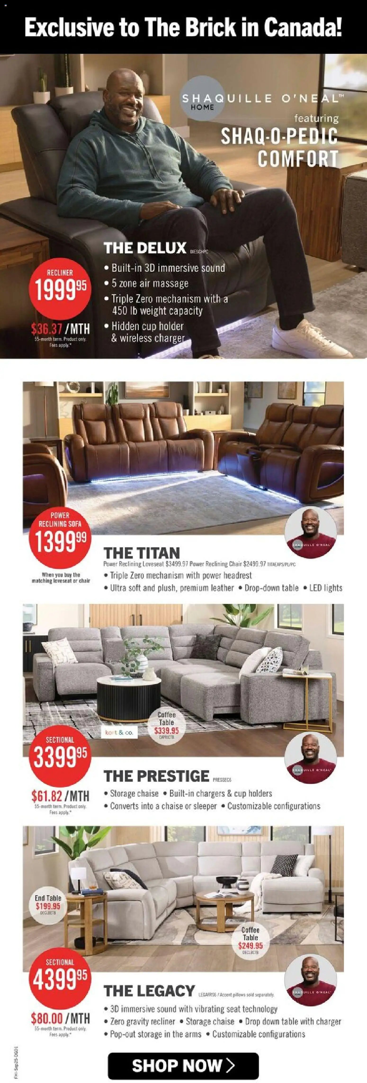 The Brick weekly flyer / circulaire