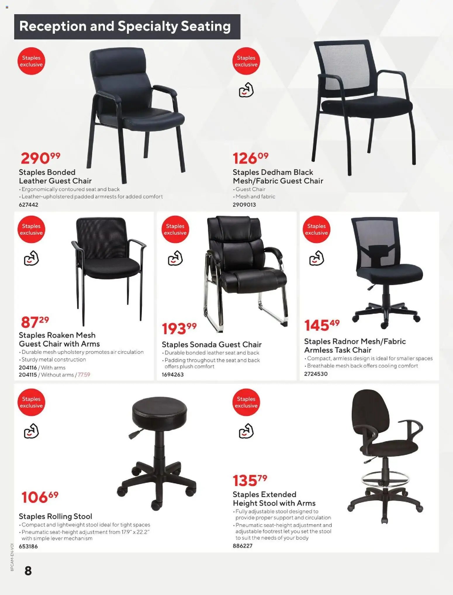Staples - In-stock furniture guide