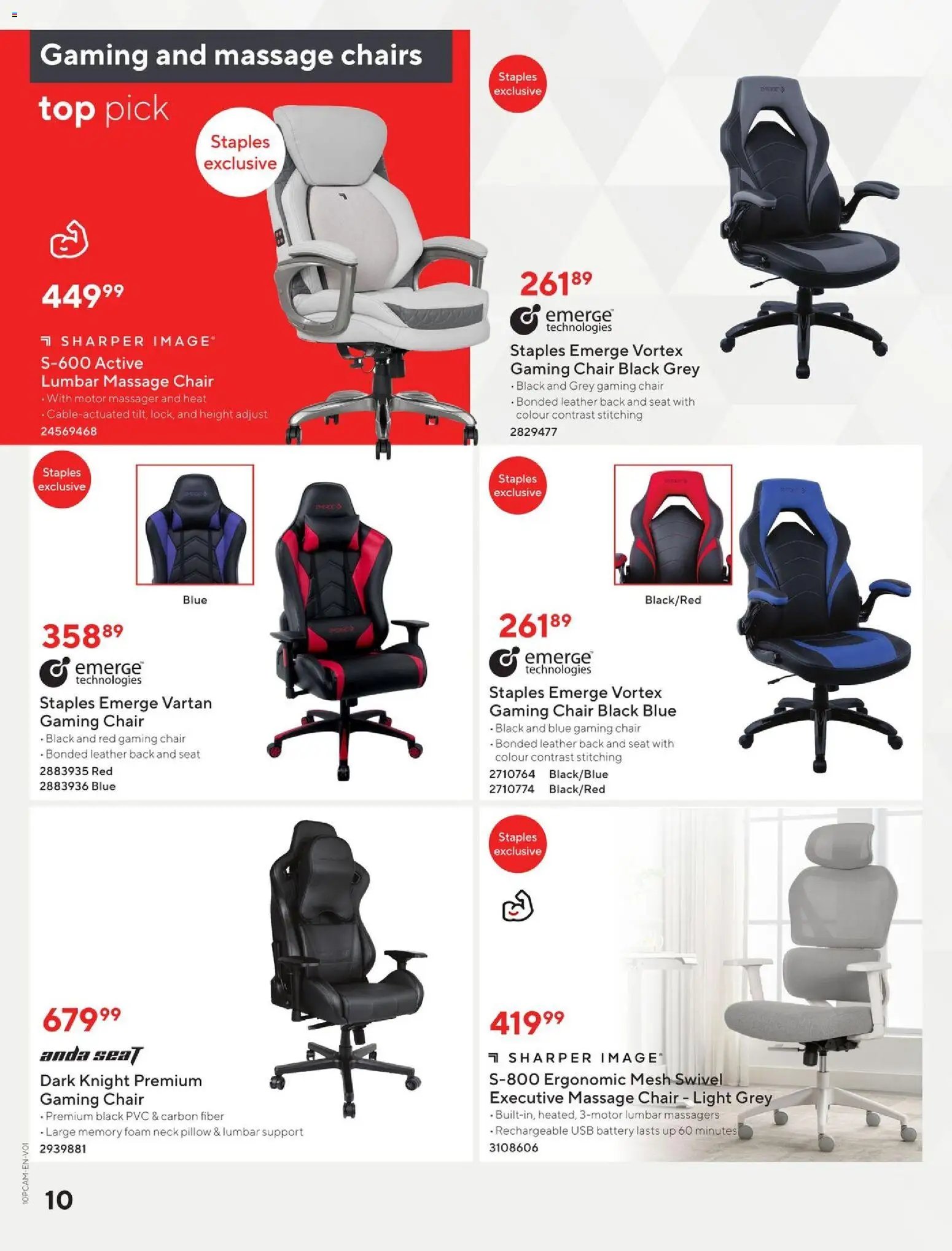 Staples - In-stock furniture guide
