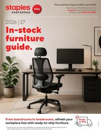 Staples - In-stock furniture guide