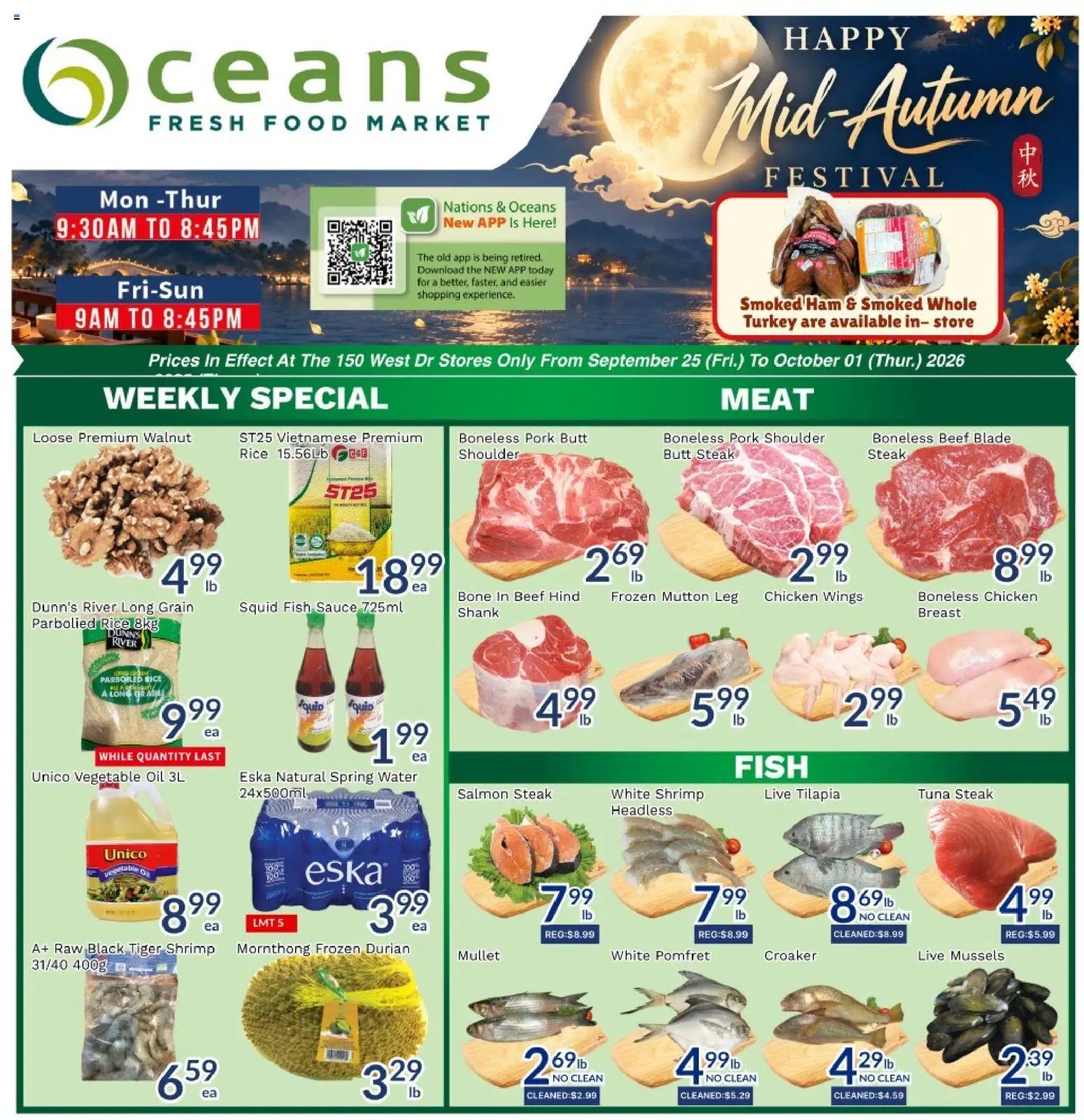 Oceans weekly flyer / circulaire