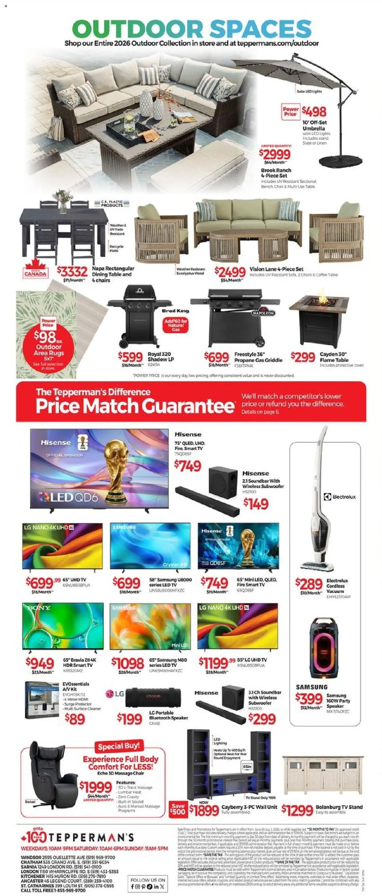 Tepperman's weekly flyer / circulaire