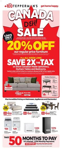Tepperman's weekly flyer / circulaire