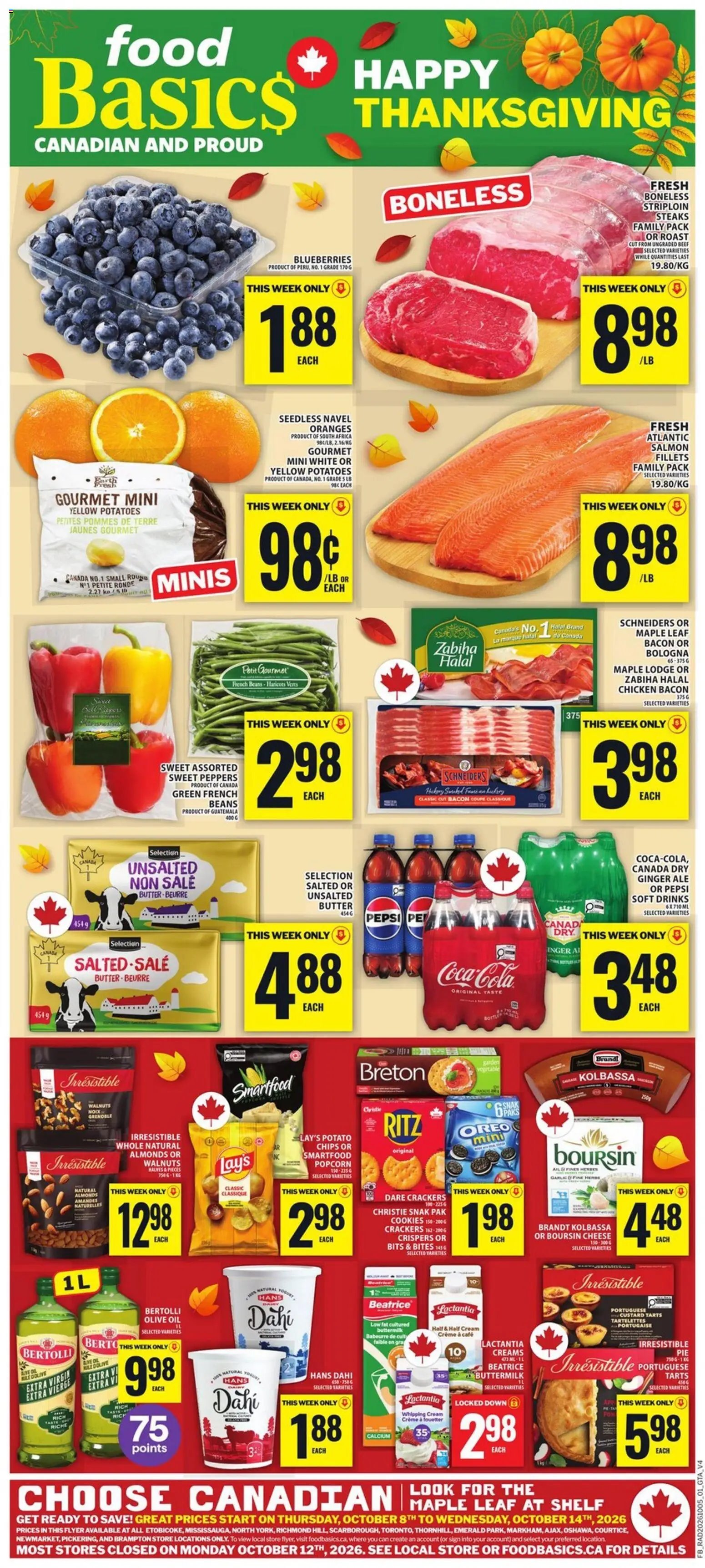 Food Basics weekly flyer / circulaire