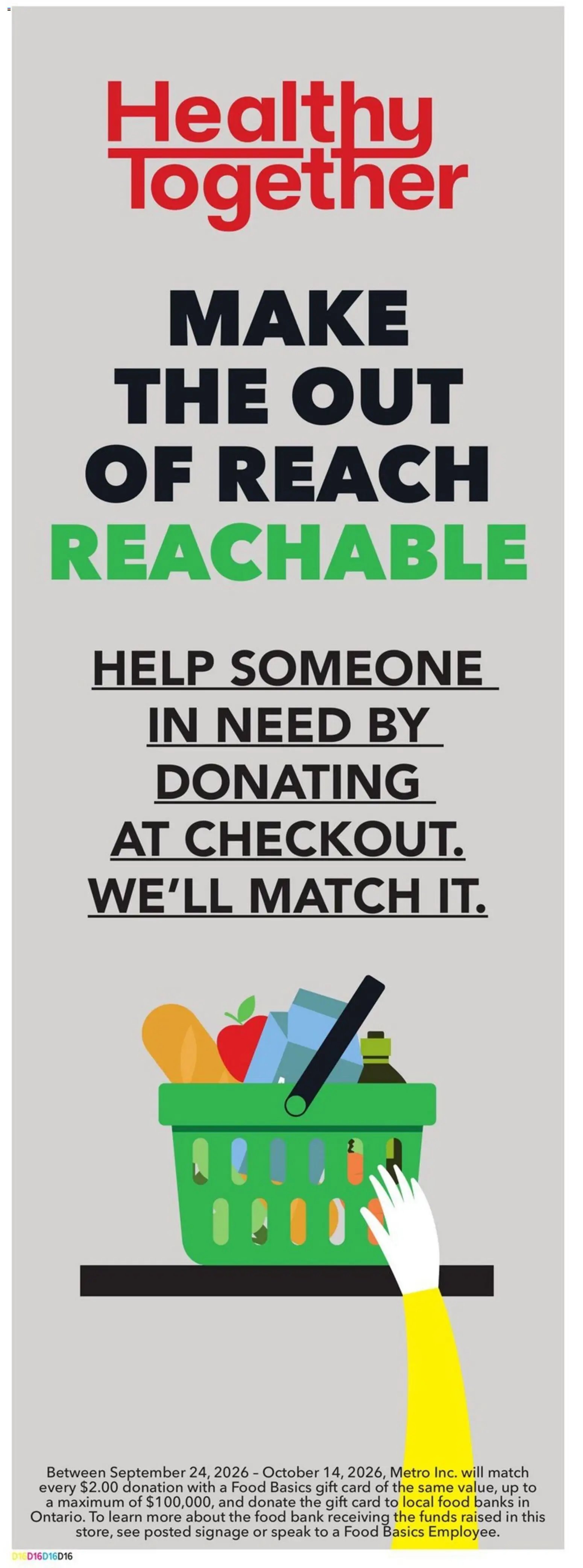 Food Basics weekly flyer / circulaire