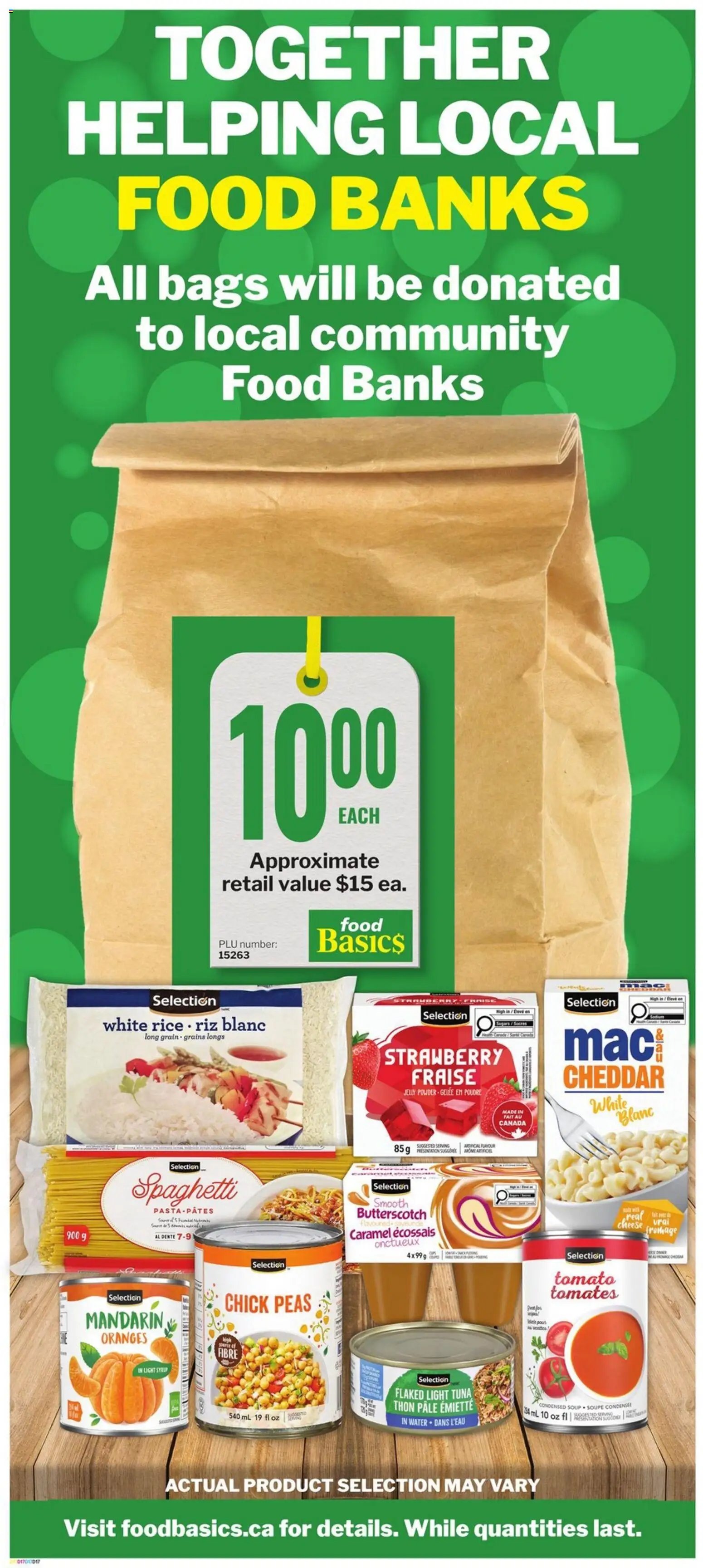 Food Basics weekly flyer / circulaire
