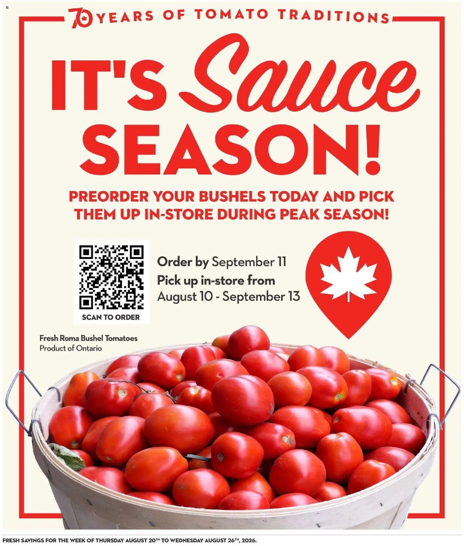 Longo's weekly flyer / circulaire
