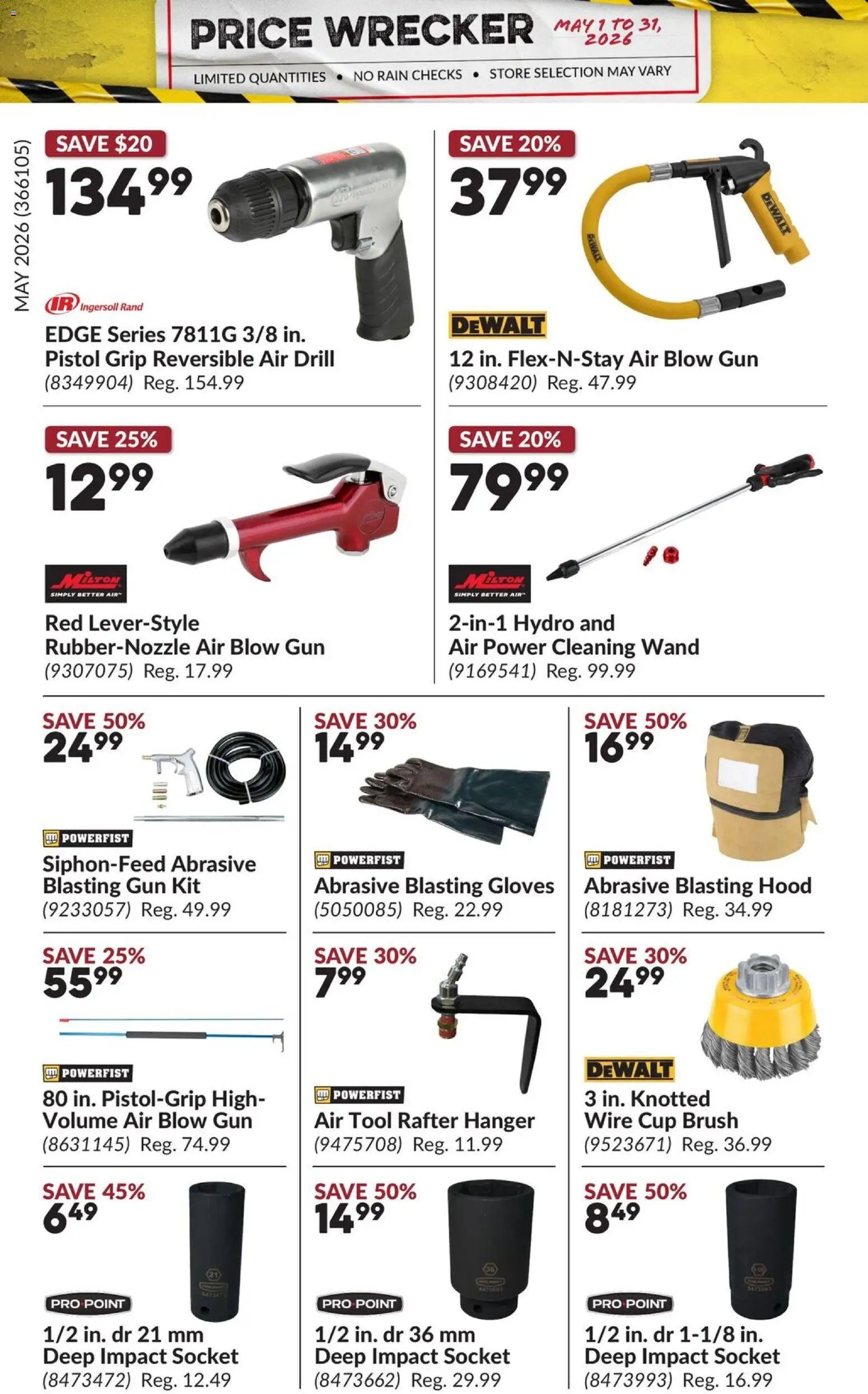 Princess Auto flyer - Price Wrecker (2026-05-01 - 2026-05-31) | 22