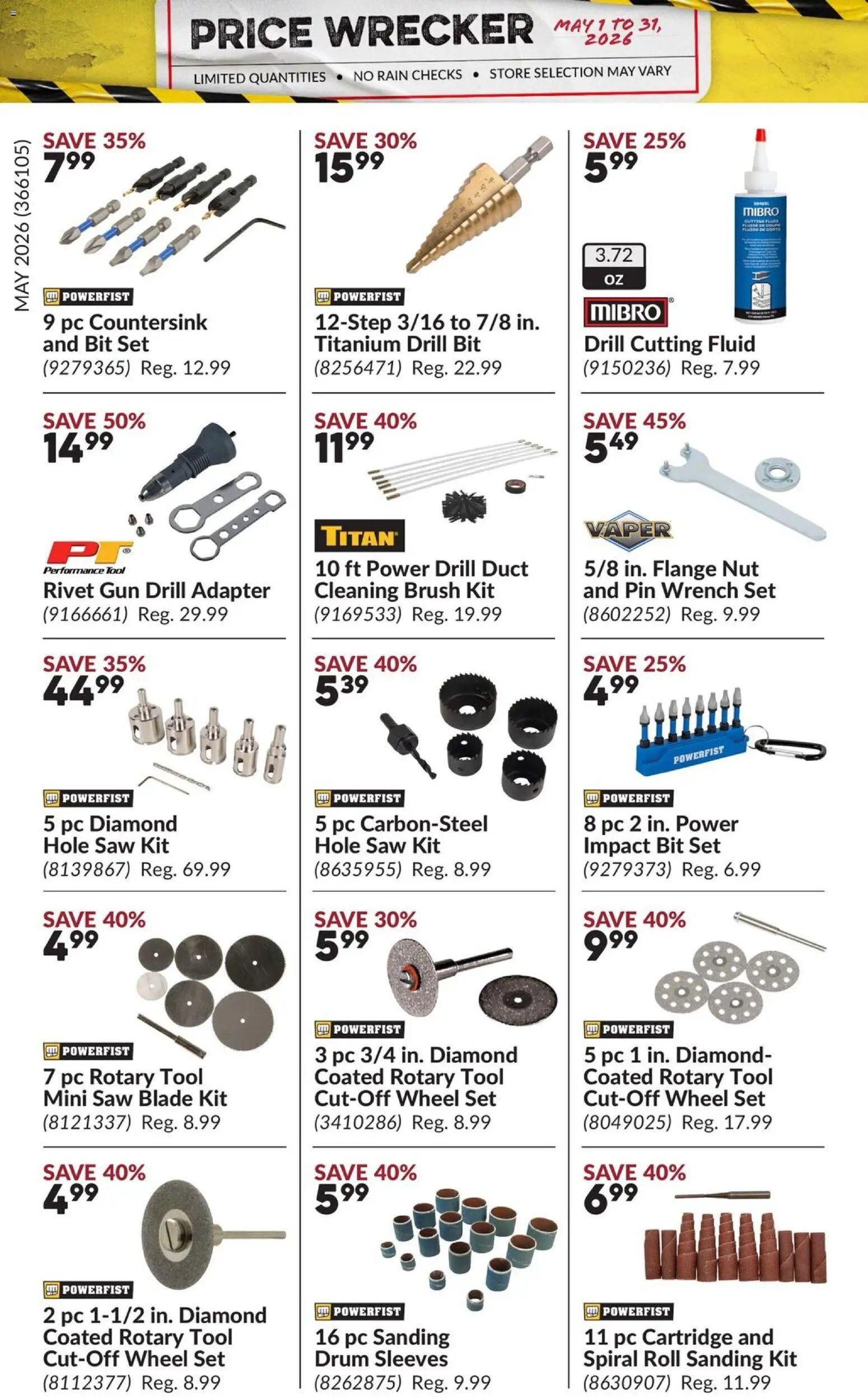 Princess Auto flyer - Price Wrecker (2026-05-01 - 2026-05-31) | 25