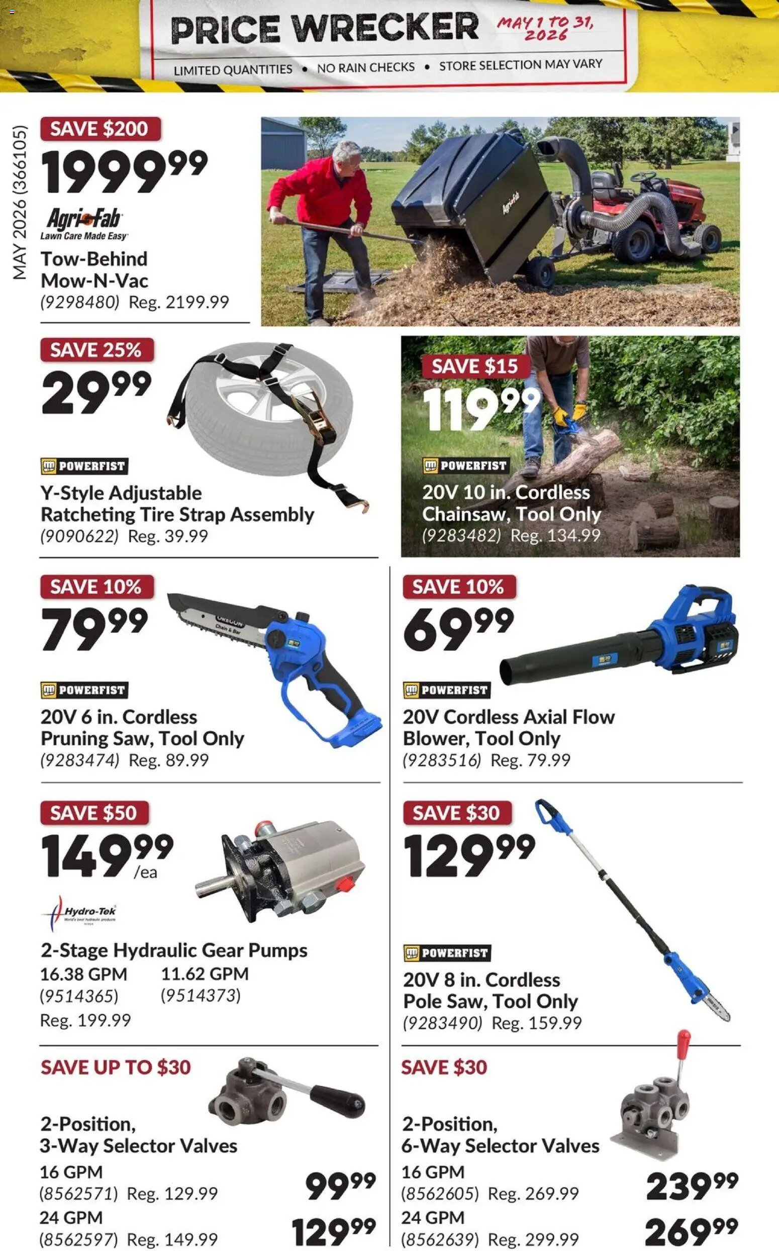 Princess Auto flyer - Price Wrecker (2026-05-01 - 2026-05-31) | 38
