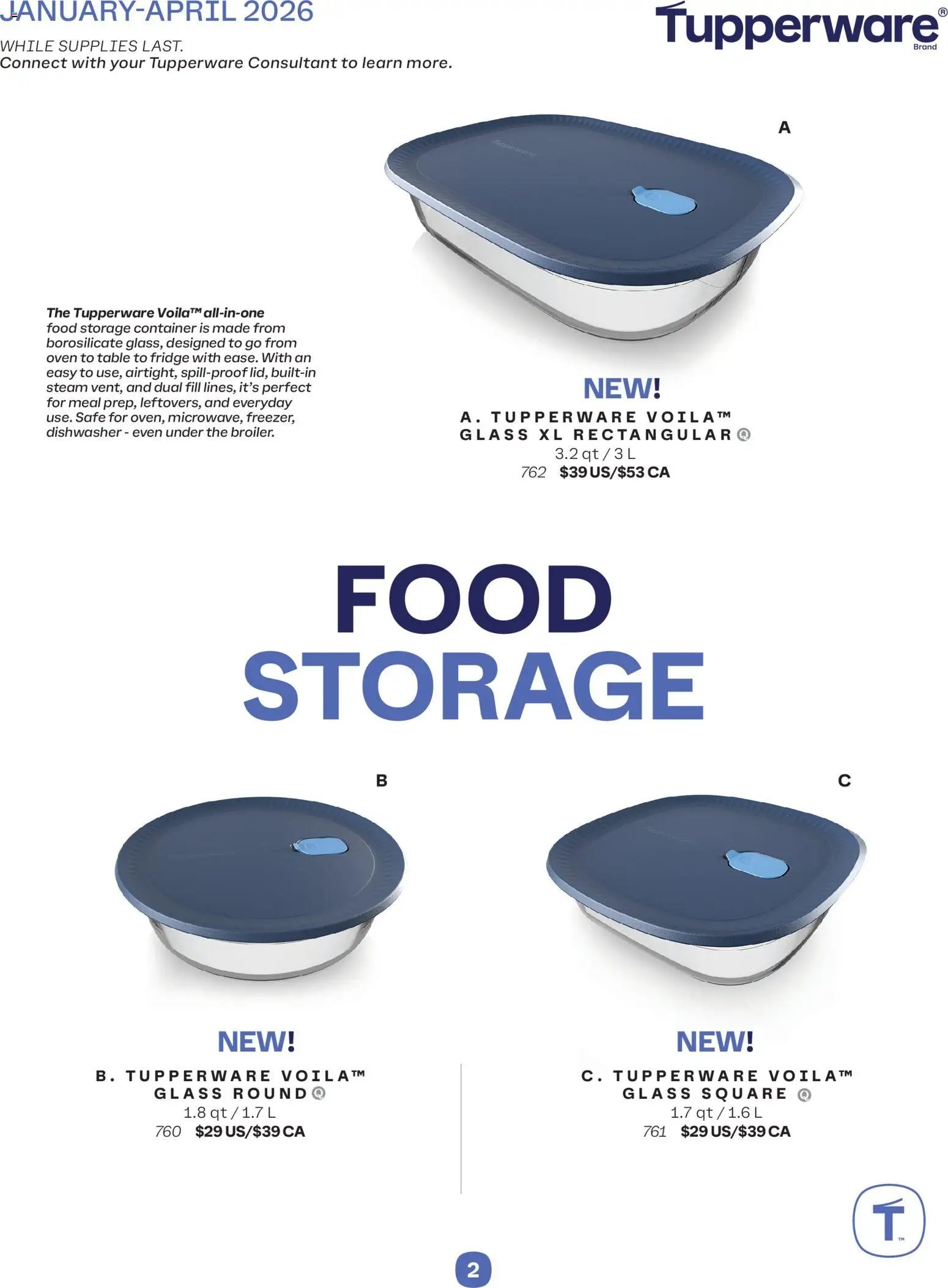 Tupperware flyer (2026-01-01 - 2026-04-30) | 2