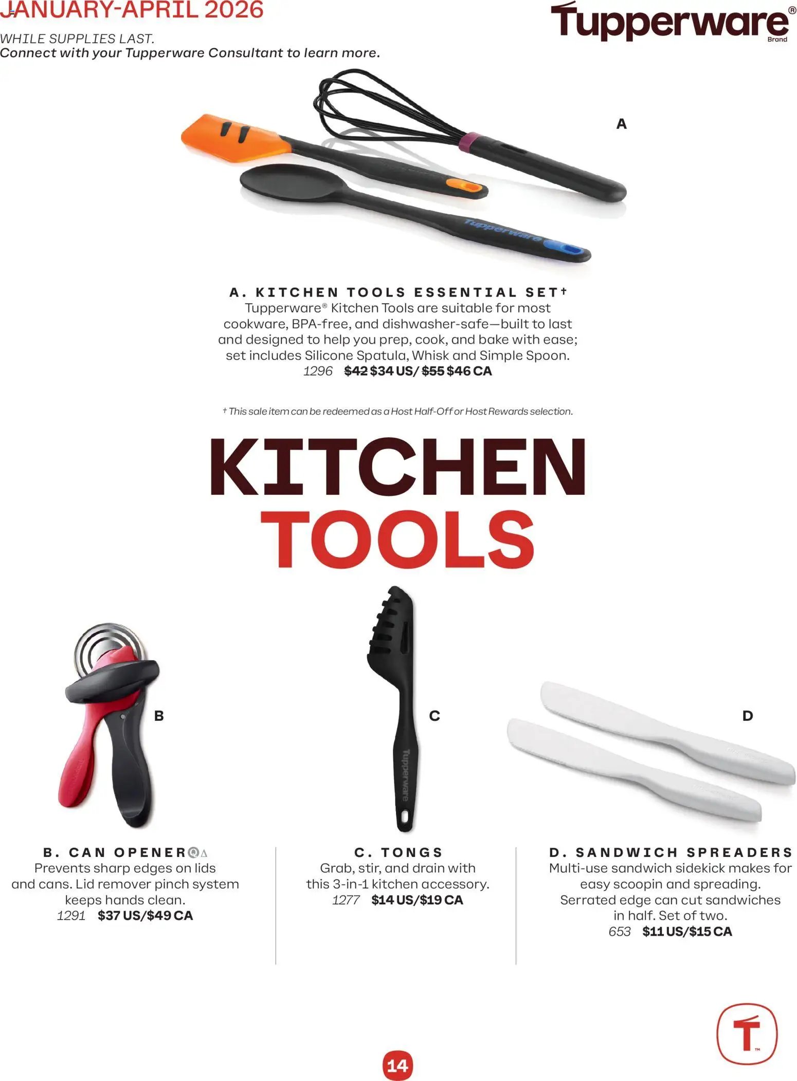 Tupperware flyer (2026-01-01 - 2026-04-30) | 14