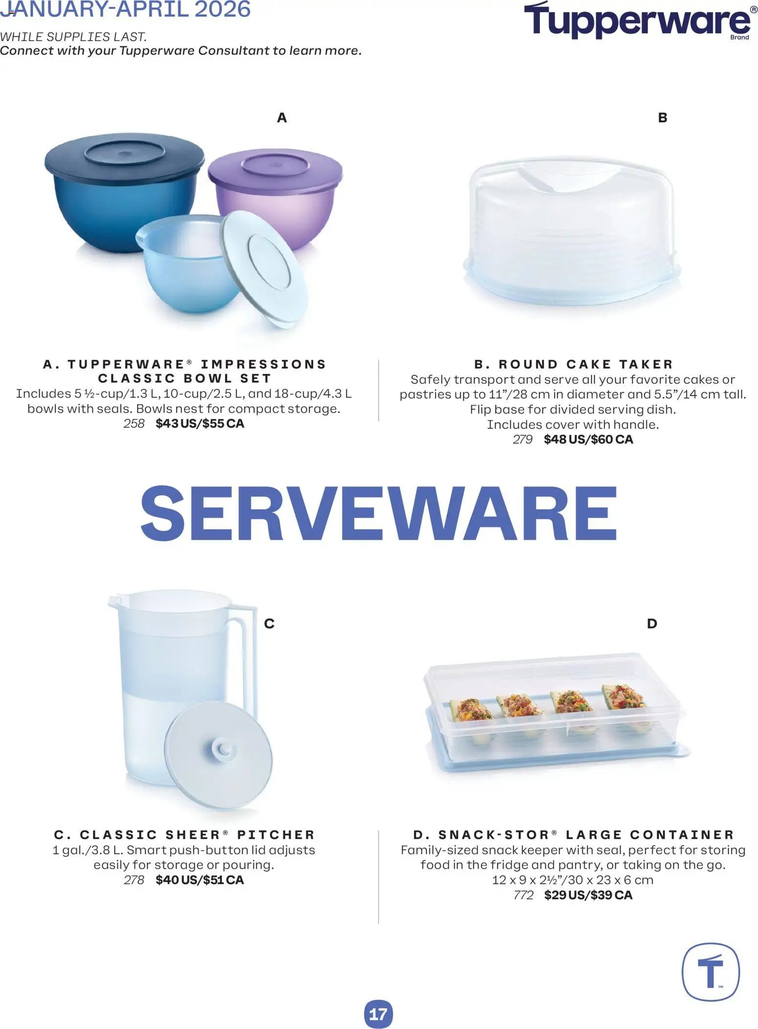 Tupperware flyer (2026-01-01 - 2026-04-30) | 17