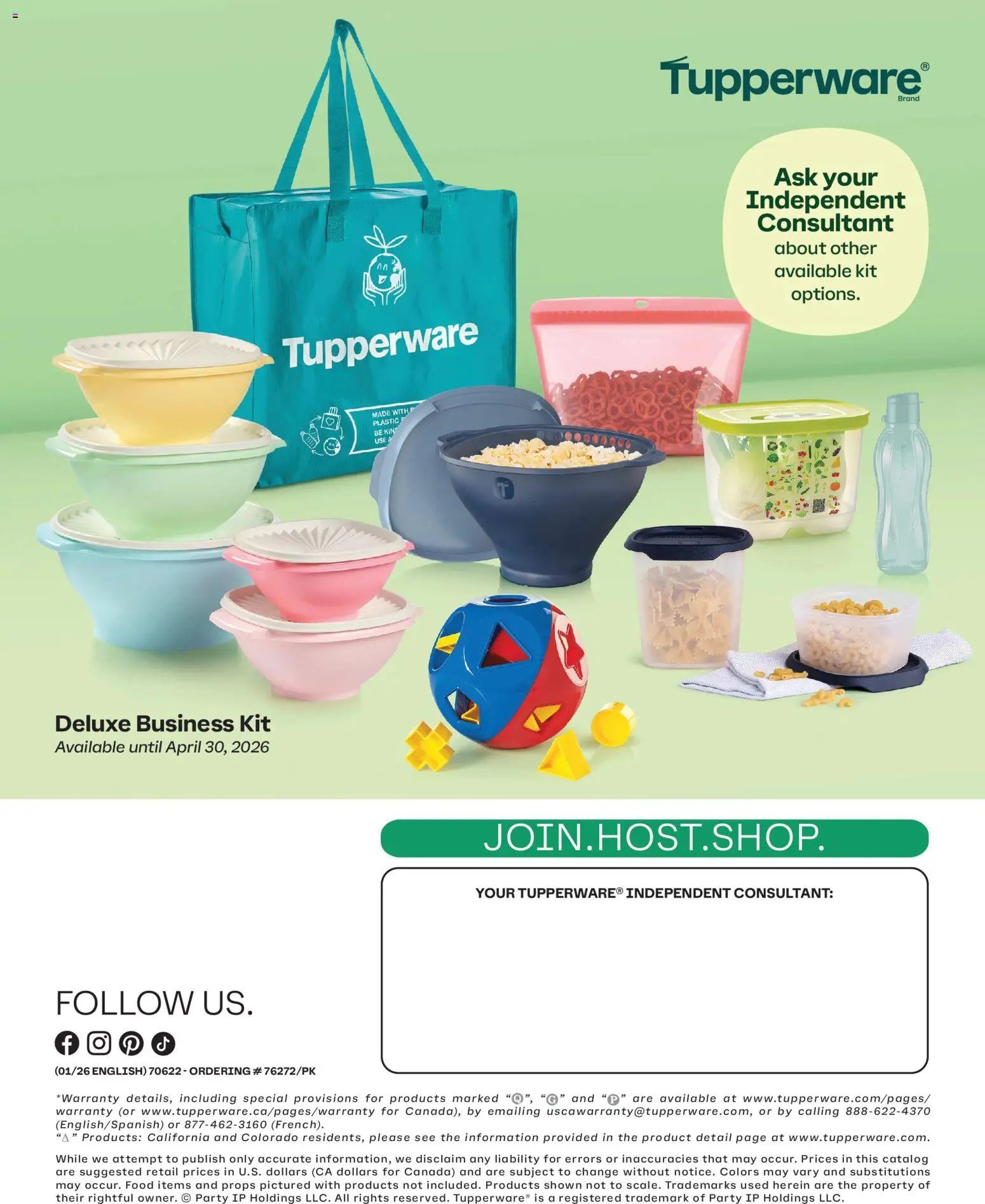 Tupperware flyer (2026-01-01 - 2026-04-30) | 20