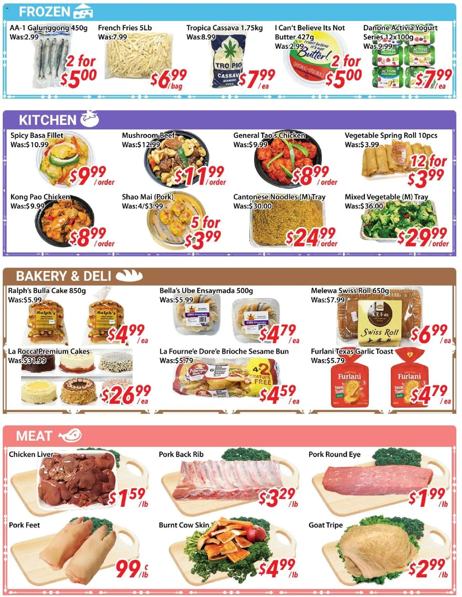 Ample Food Market weekly flyer / circulaire
