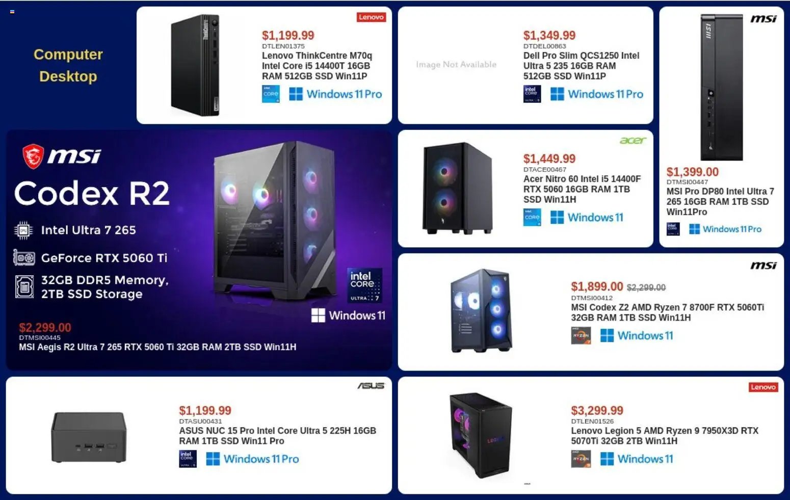 Canada Computers weekly flyer