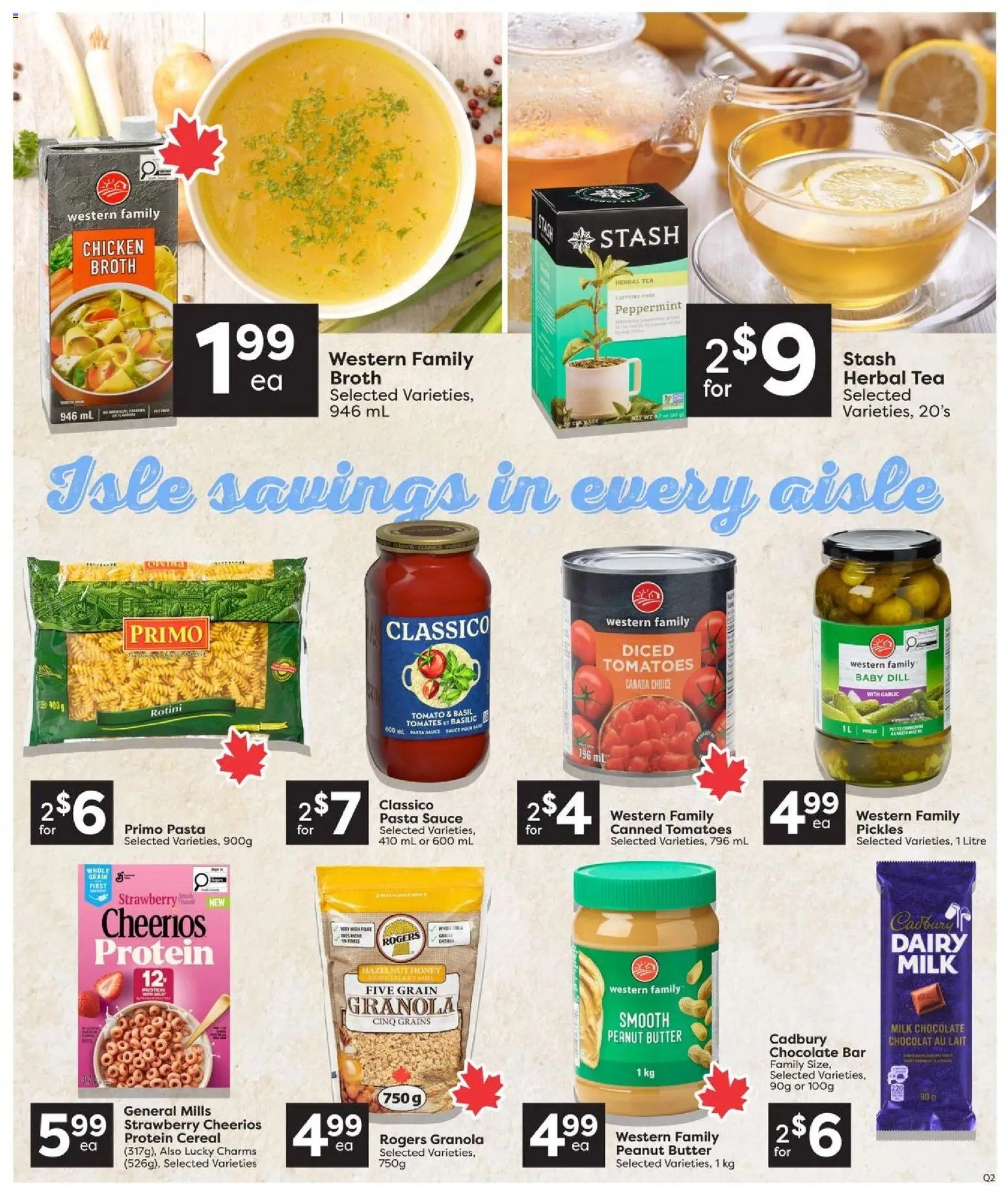 Quality Foods weekly flyer / circulaire