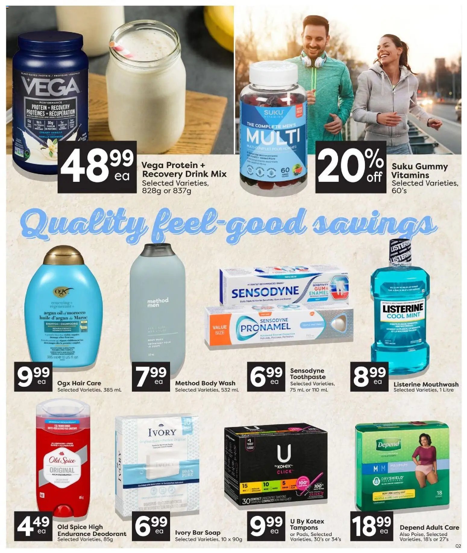 Quality Foods weekly flyer / circulaire