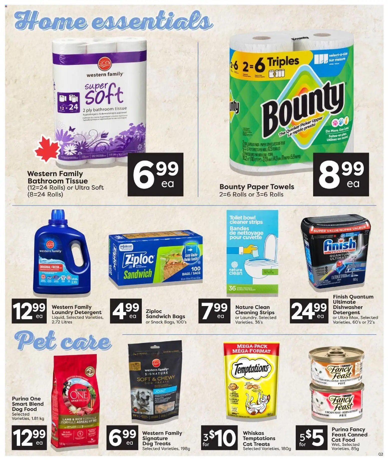 Quality Foods weekly flyer / circulaire