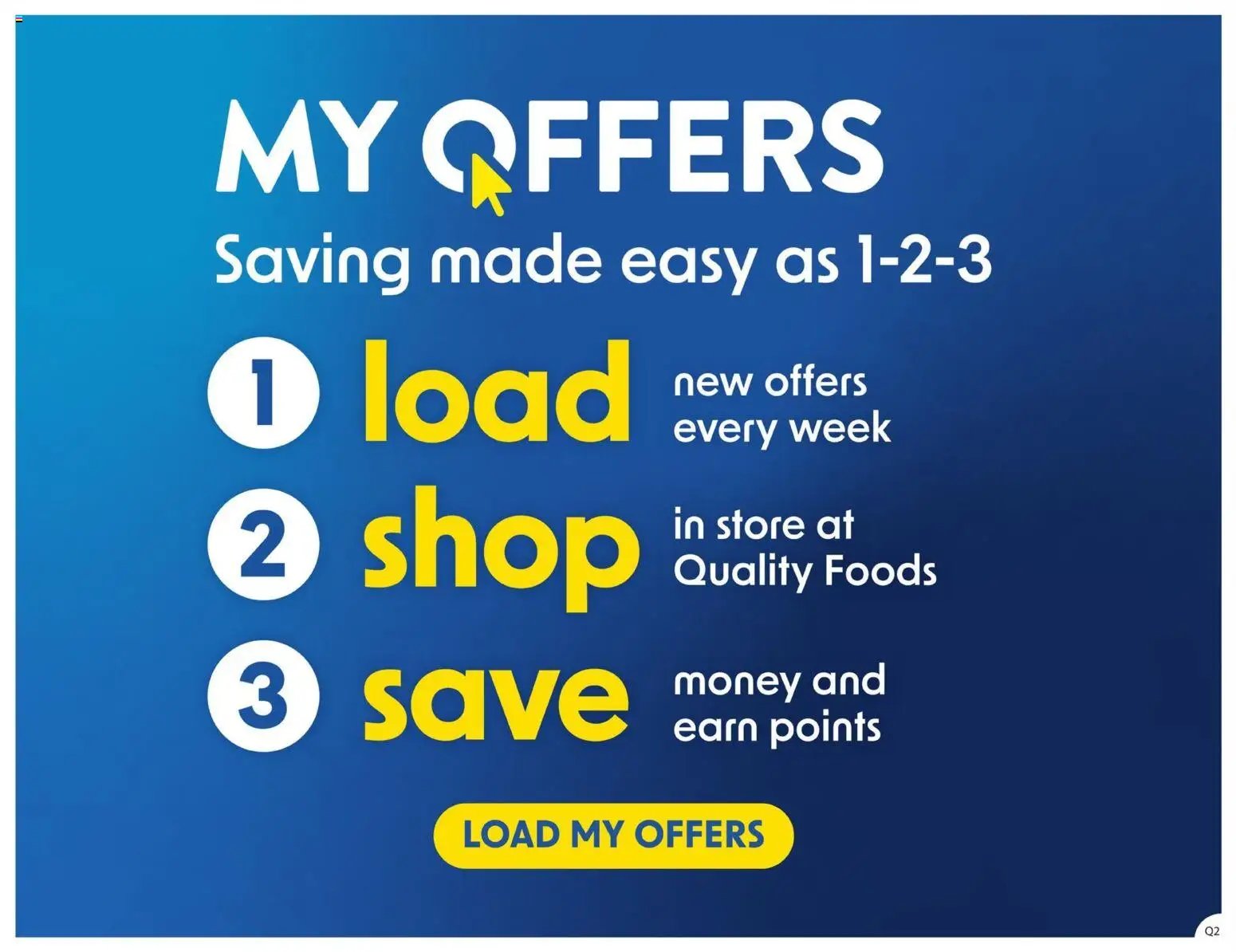 Quality Foods weekly flyer / circulaire