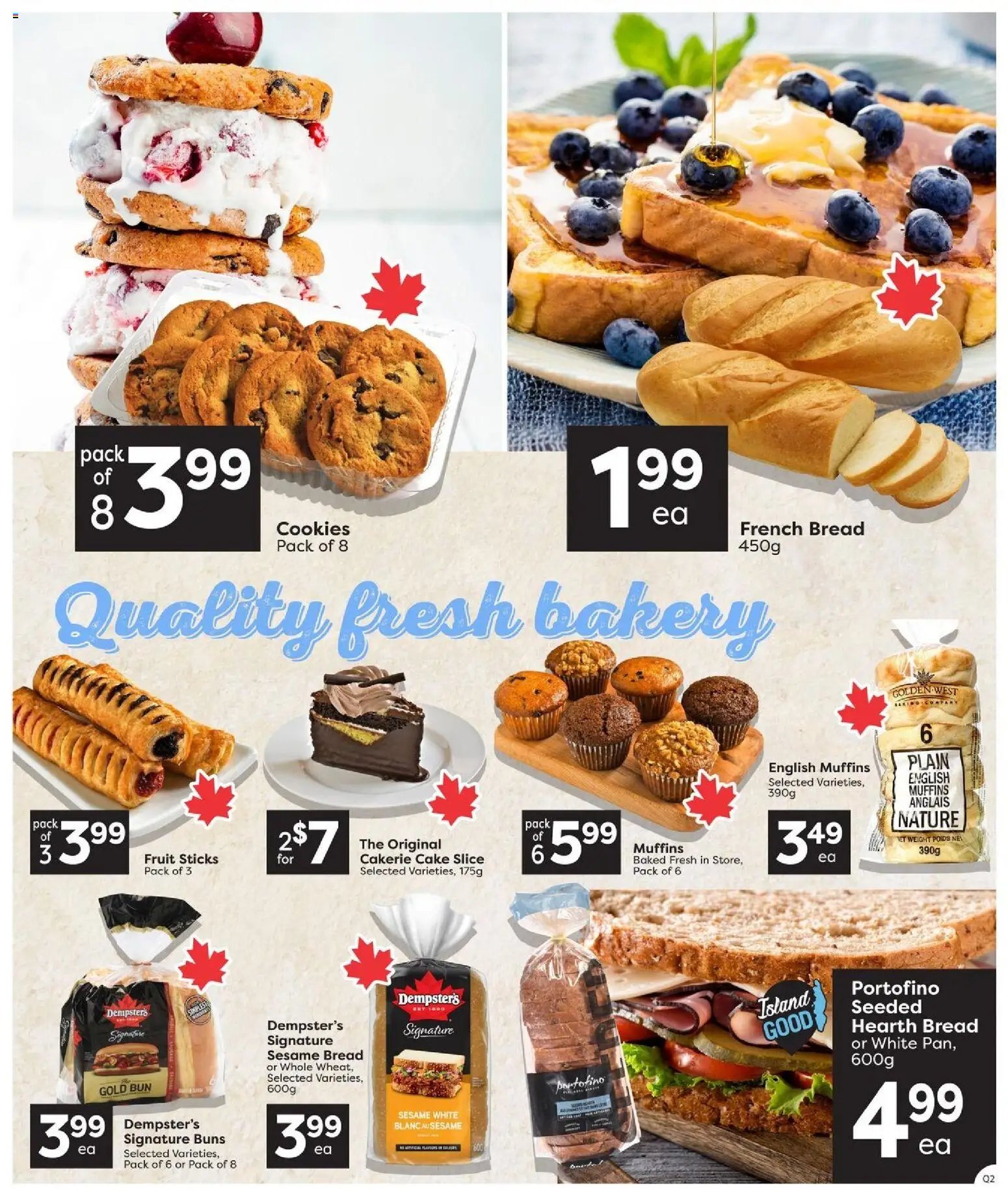 Quality Foods weekly flyer / circulaire