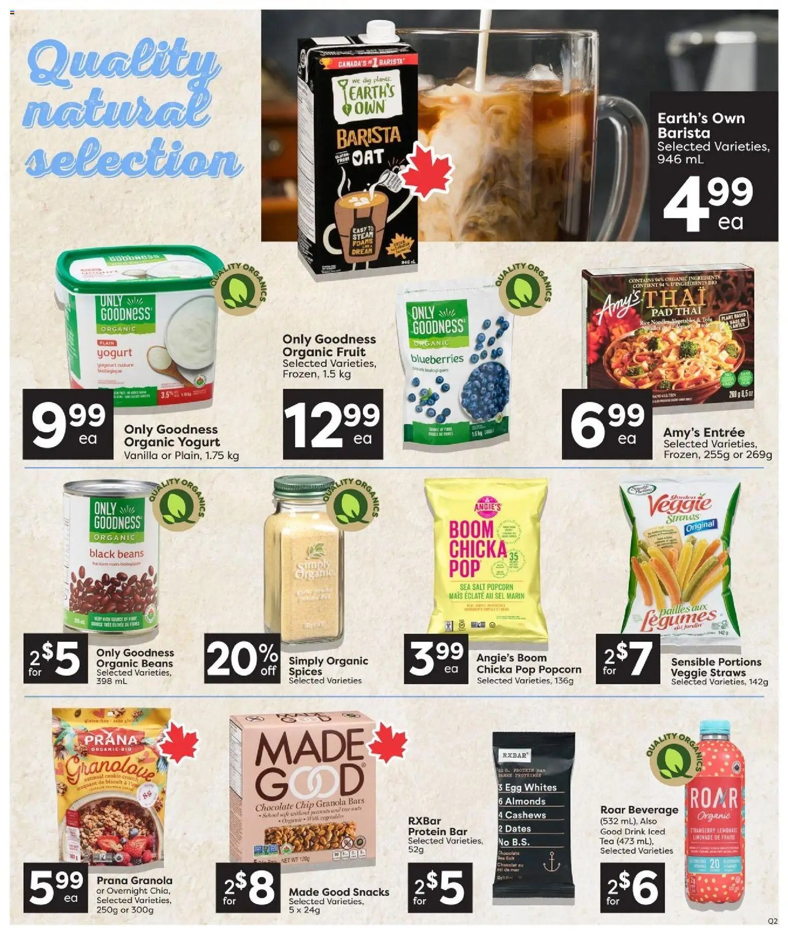 Quality Foods weekly flyer / circulaire