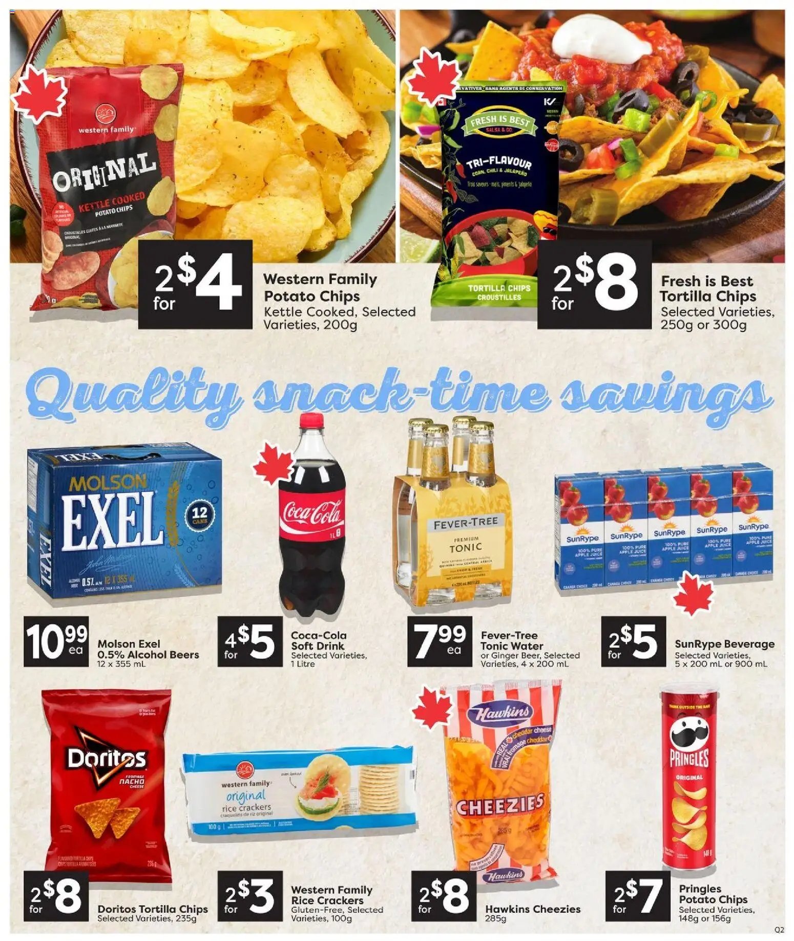 Quality Foods weekly flyer / circulaire
