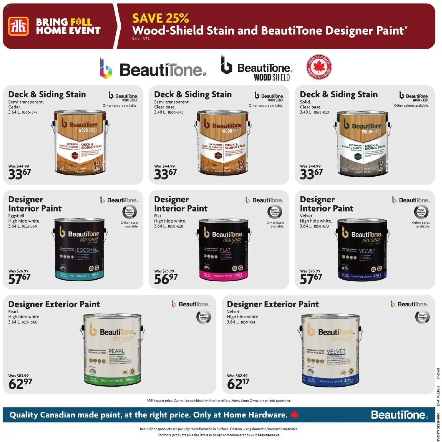 Home Hardware flyer - NL