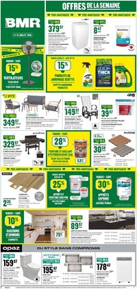 BMR weekly flyer / circulaire