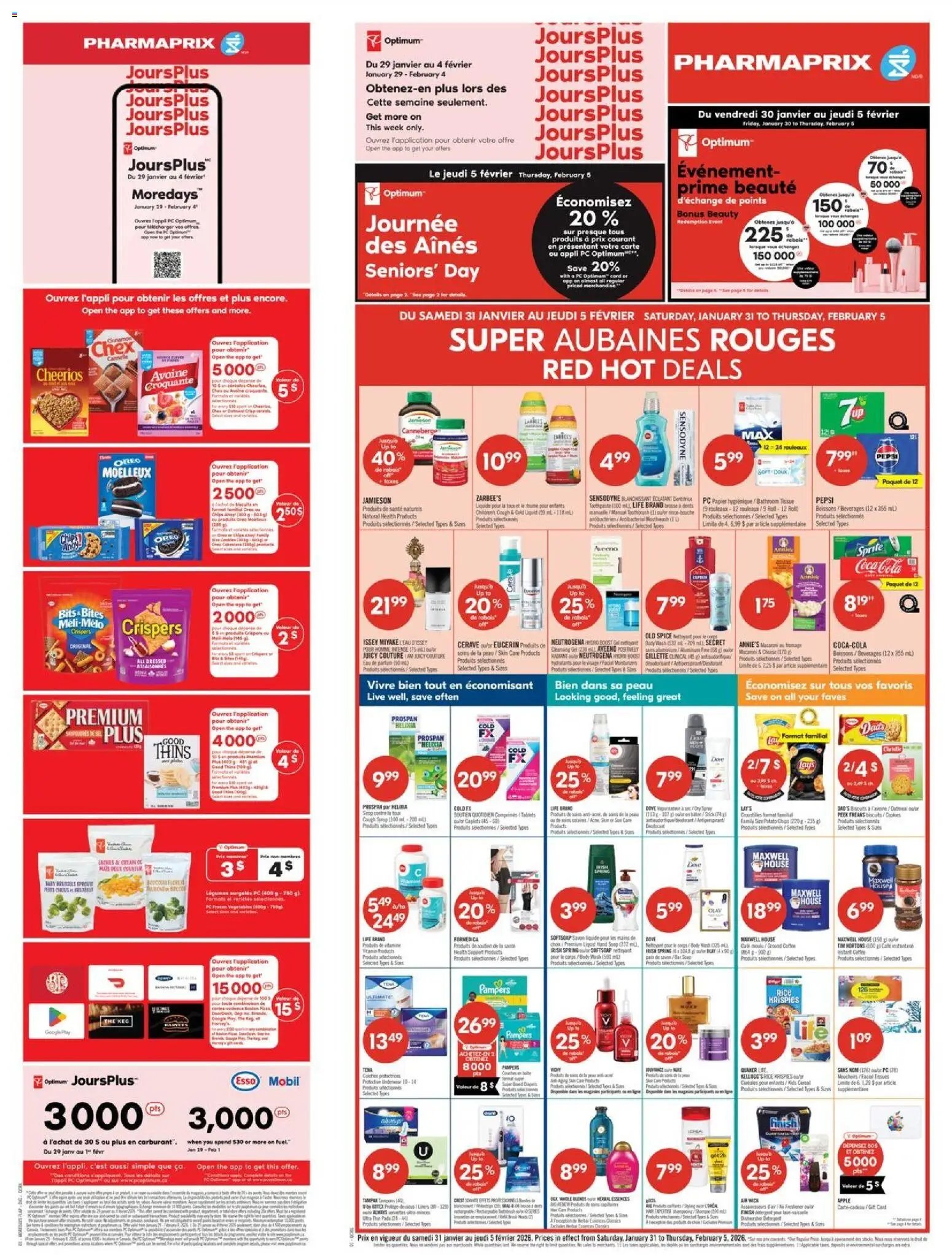 Pharmaprix weekly flyer / circulaire