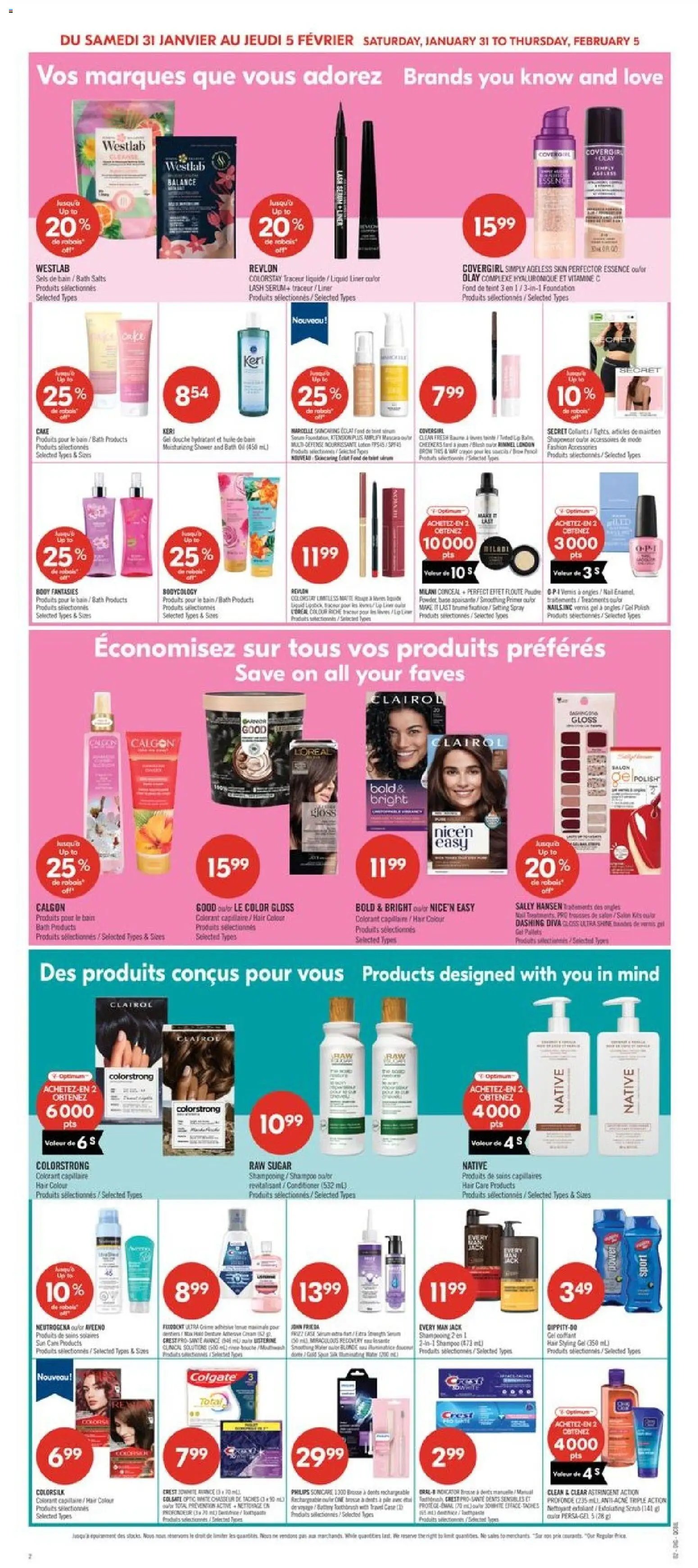 Pharmaprix weekly flyer / circulaire