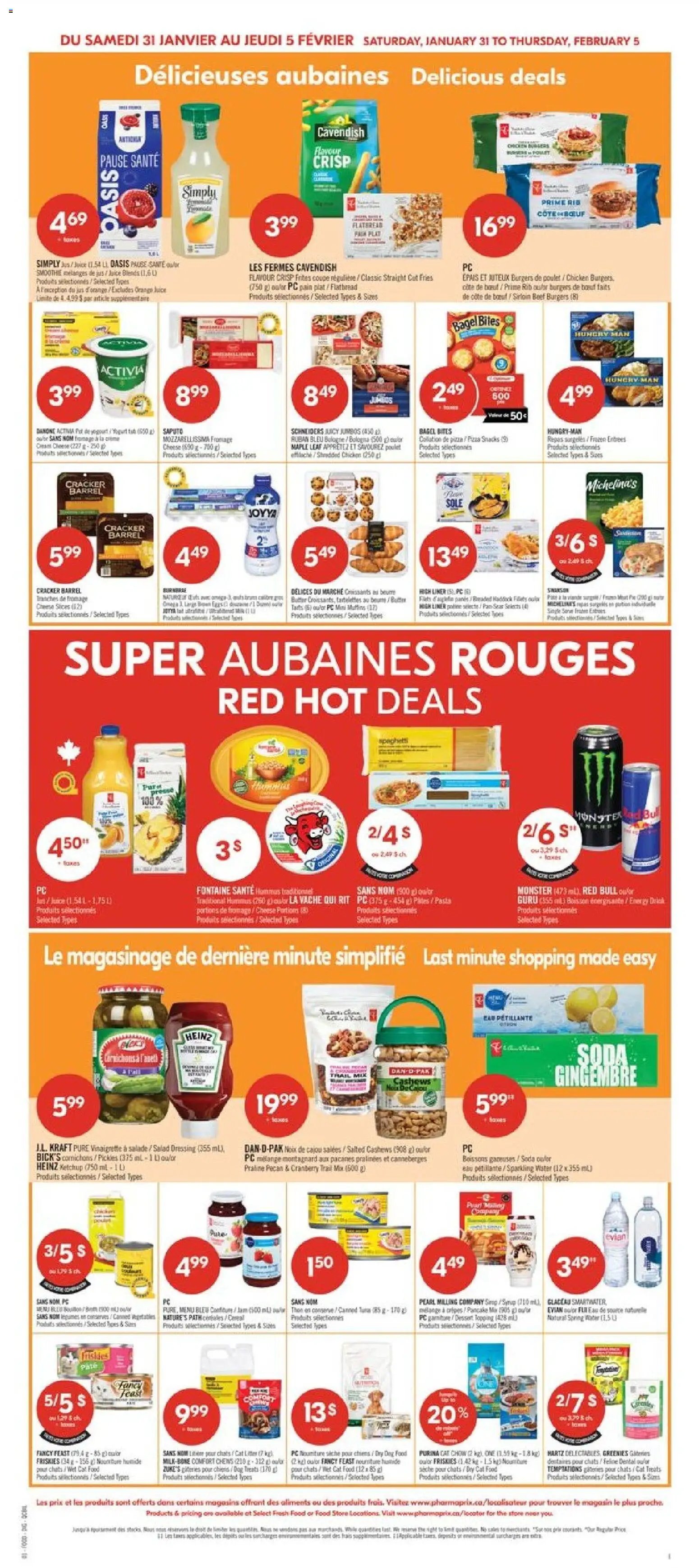 Pharmaprix weekly flyer / circulaire