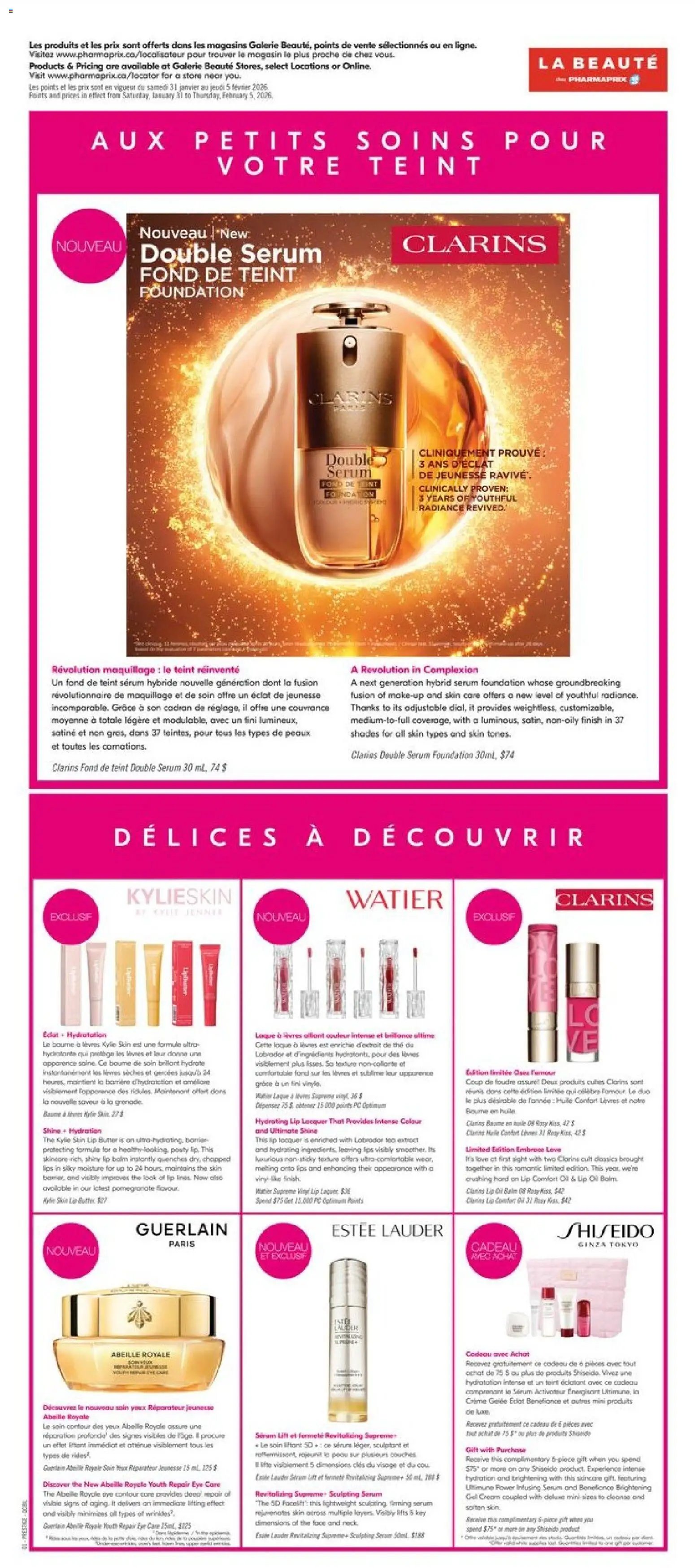 Pharmaprix weekly flyer / circulaire