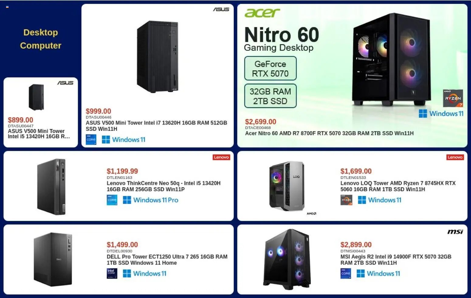 Canada Computers weekly flyer
