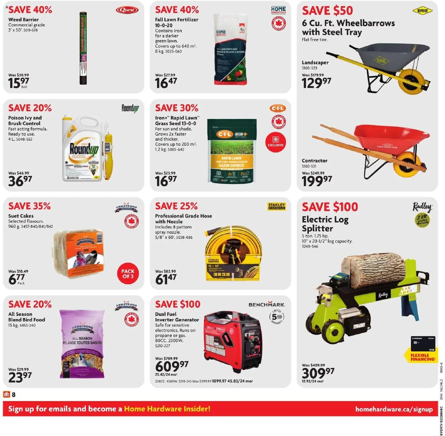 Home Hardware weekly flyer / circulaire