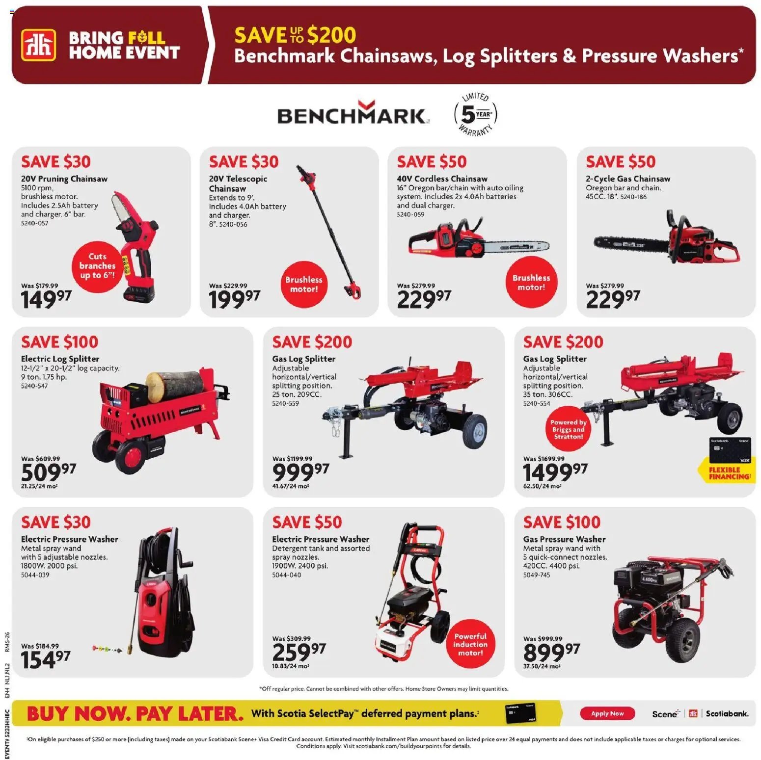 Home Hardware weekly flyer / circulaire