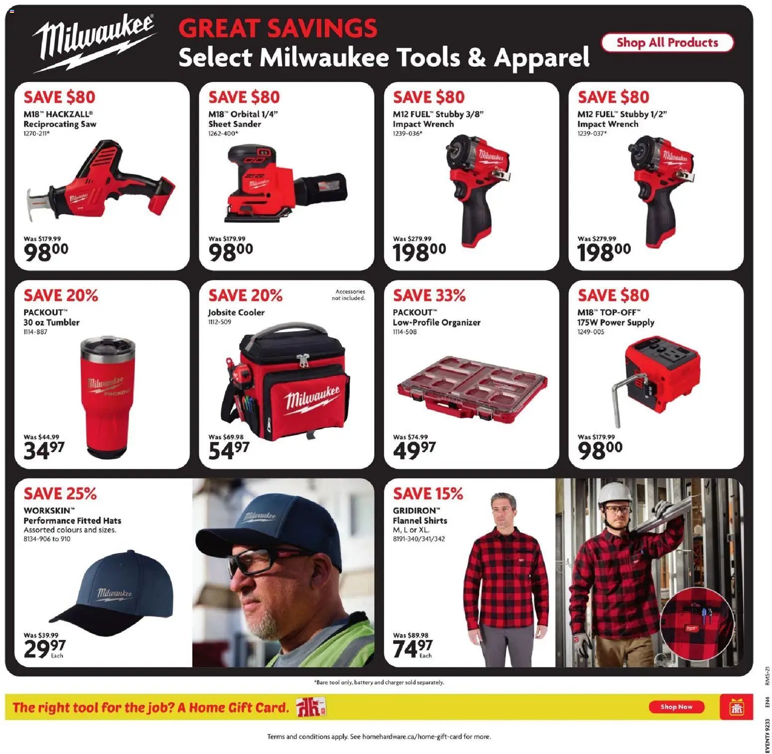 Home Hardware weekly flyer / circulaire
