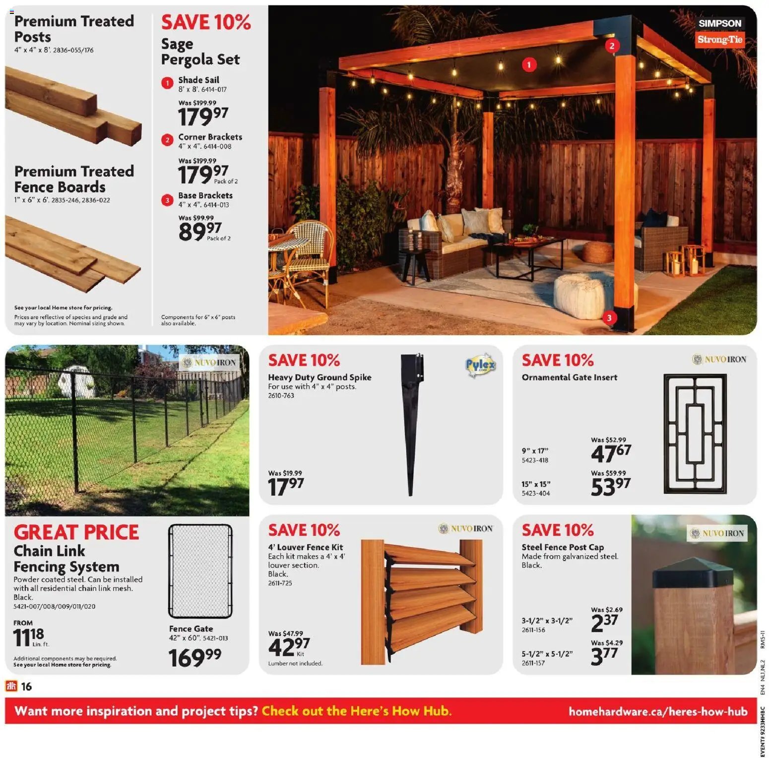 Home Hardware weekly flyer / circulaire