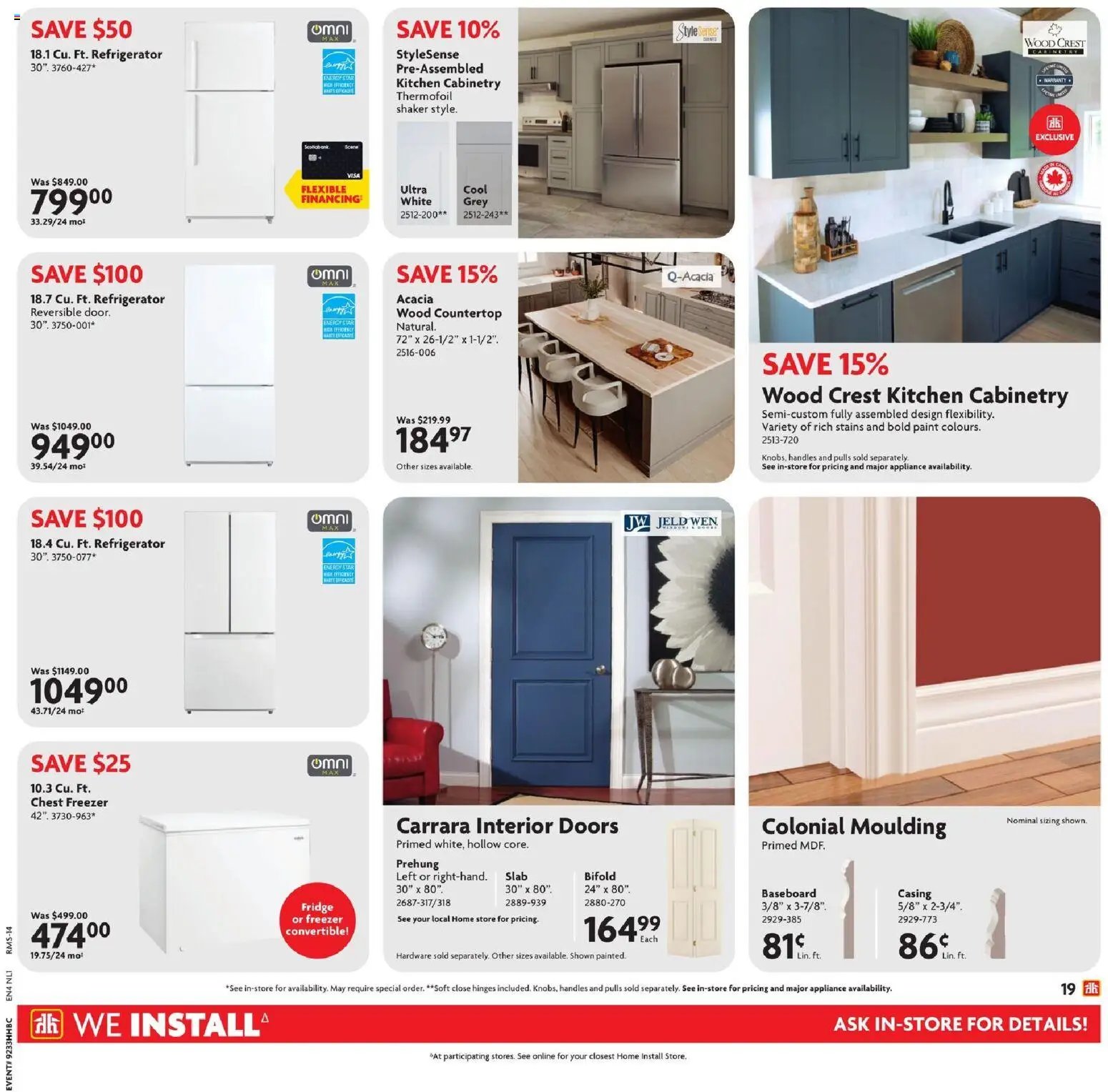 Home Hardware weekly flyer / circulaire