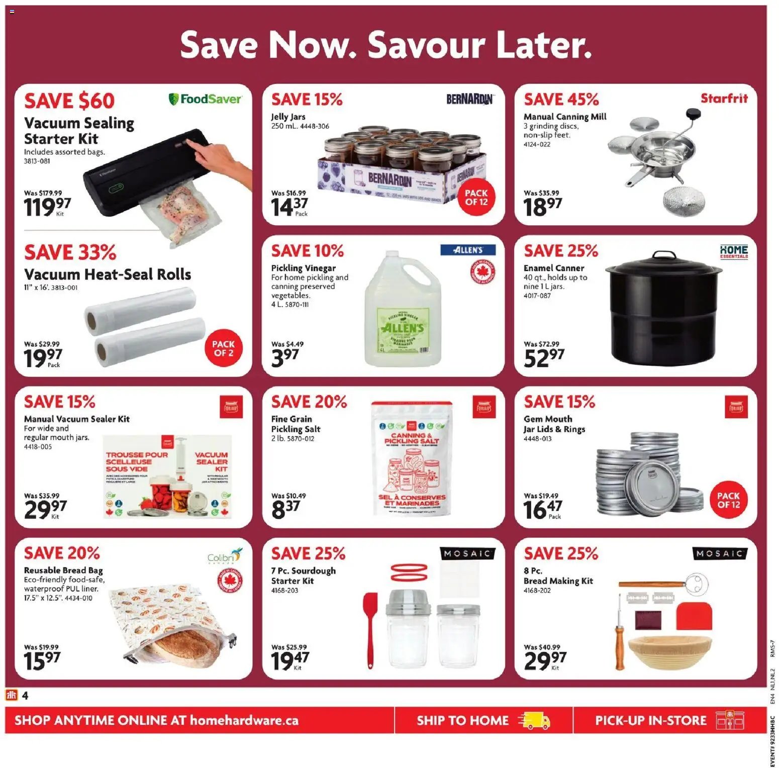 Home Hardware weekly flyer / circulaire