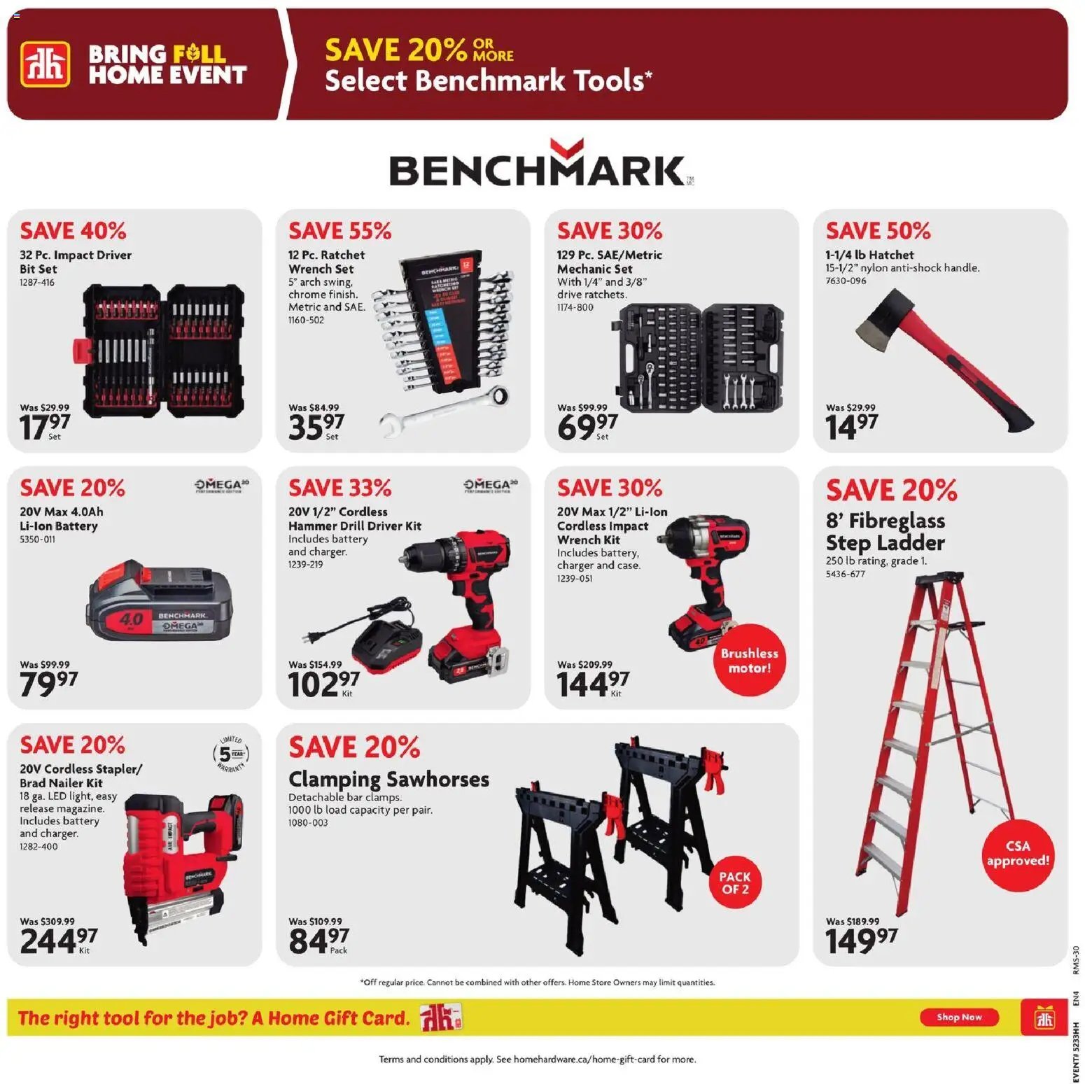 Home Hardware weekly flyer / circulaire