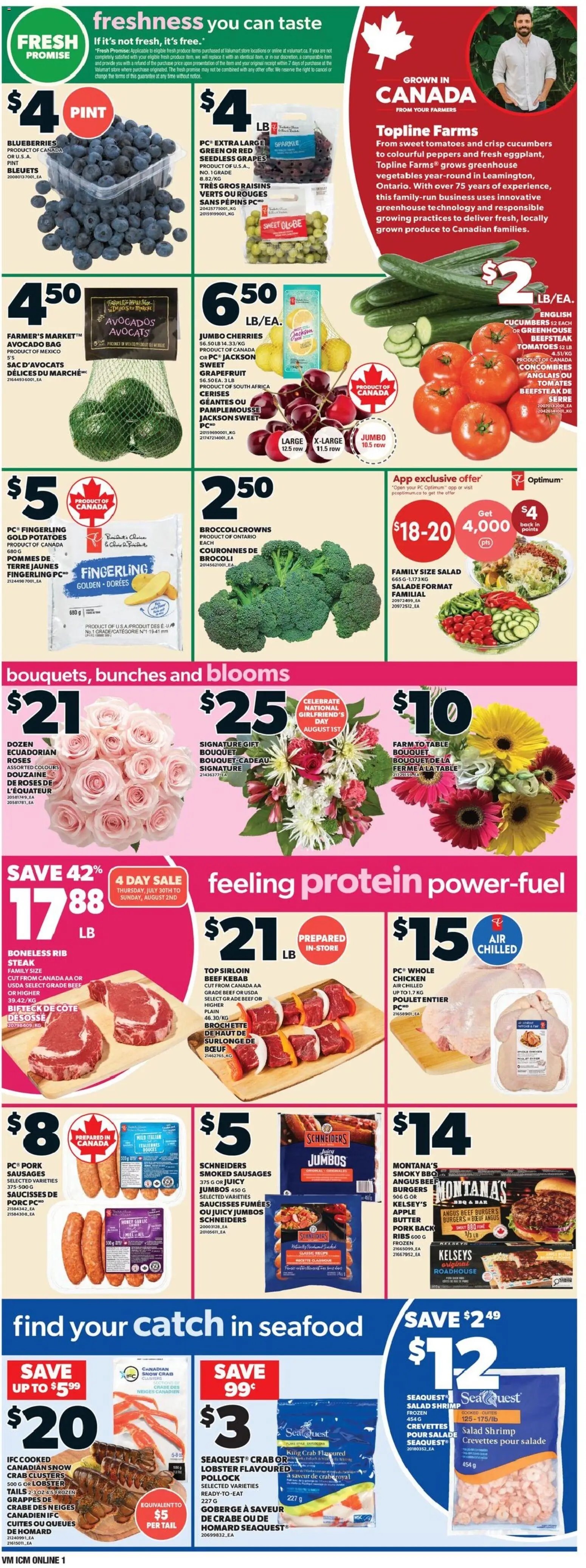 Valu Mart weekly flyer