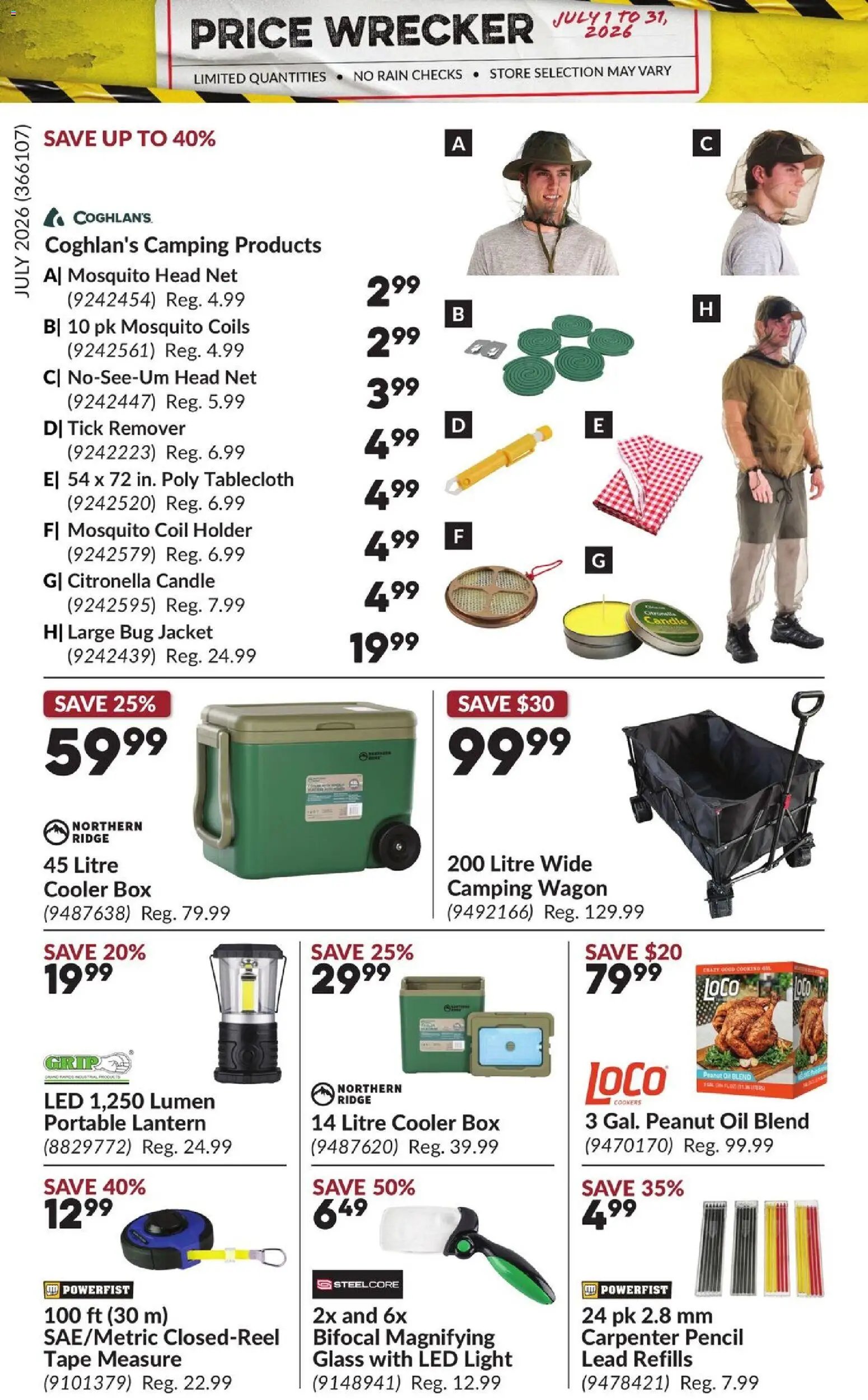 Princess Auto flyer - Price Wrecker