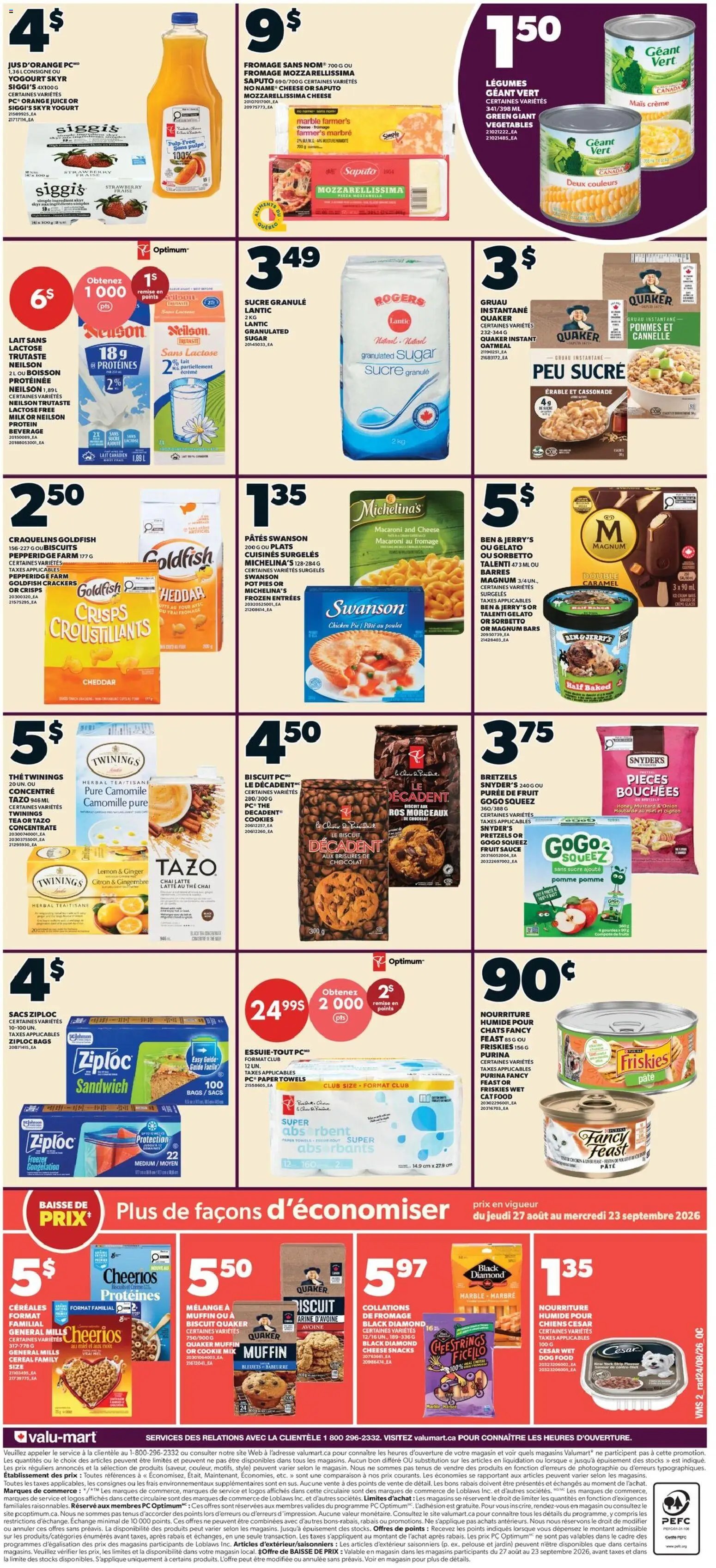 Valu Mart circulaire