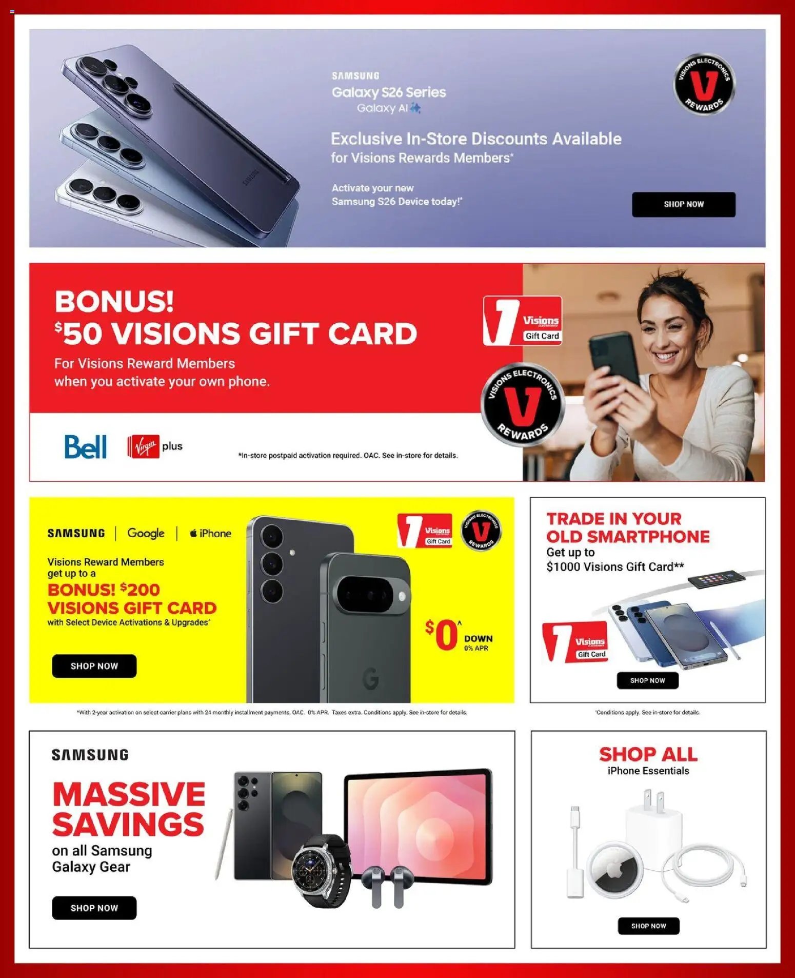 Visions weekly flyer / circulaire