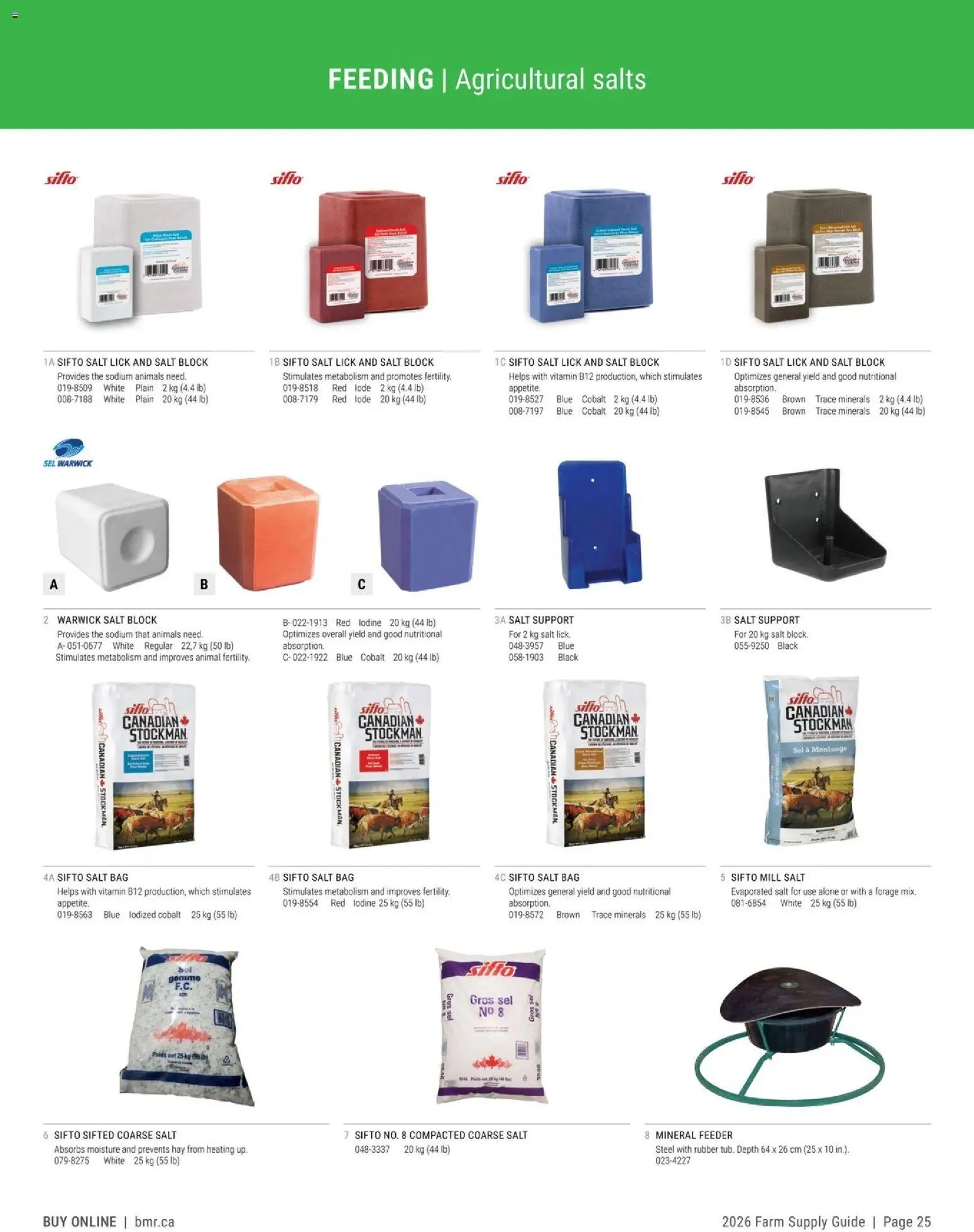 BMR - Agrizone - 2026 Farm Supply Guide (2026-01-09 - 2026-12-31) | 25