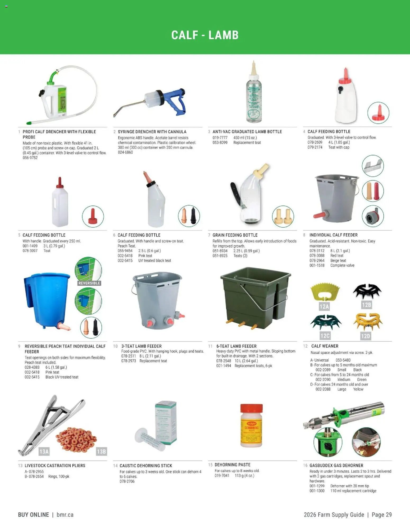 BMR - Agrizone - 2026 Farm Supply Guide (2026-01-09 - 2026-12-31) | 29