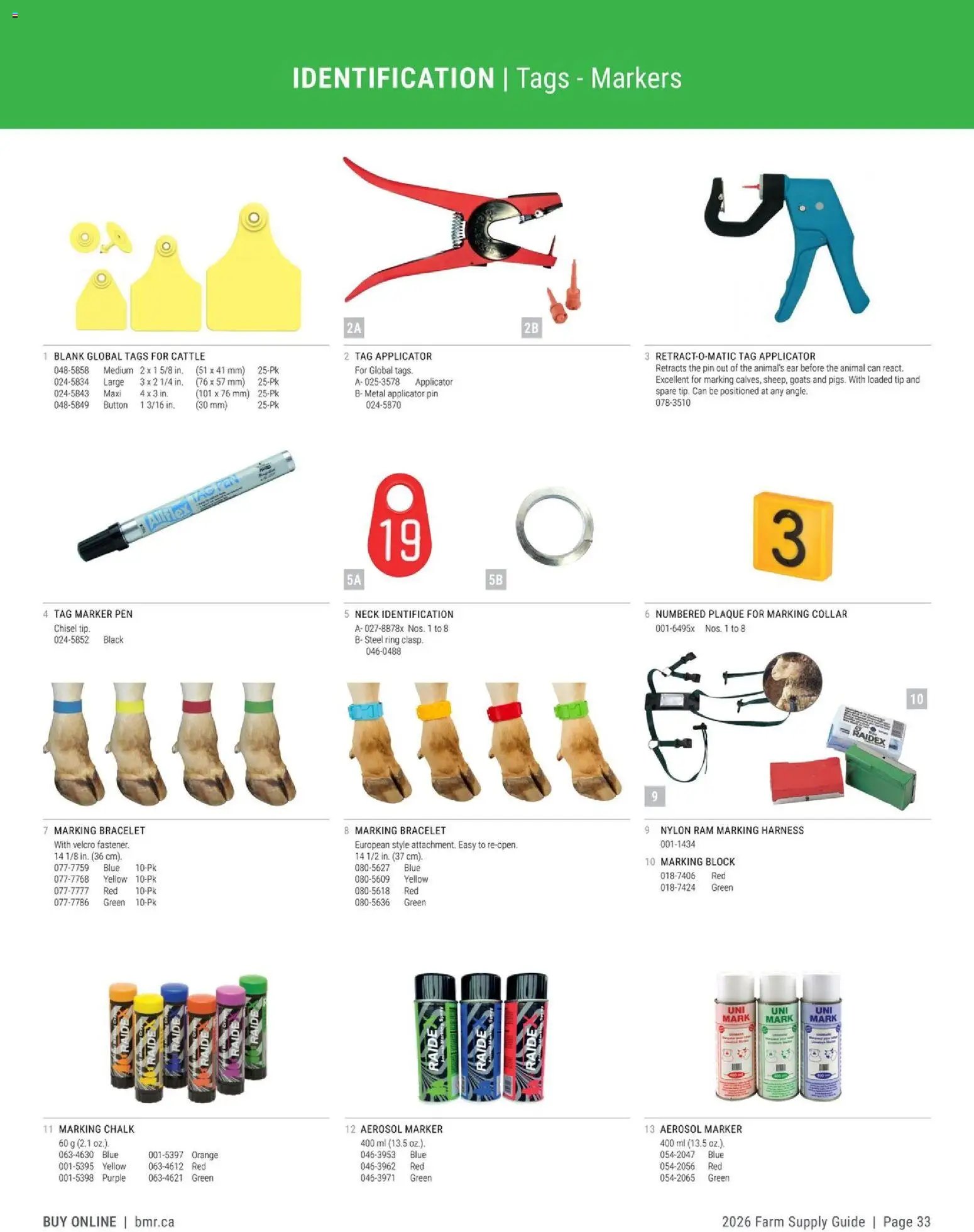 BMR - Agrizone - 2026 Farm Supply Guide (2026-01-09 - 2026-12-31) | 33